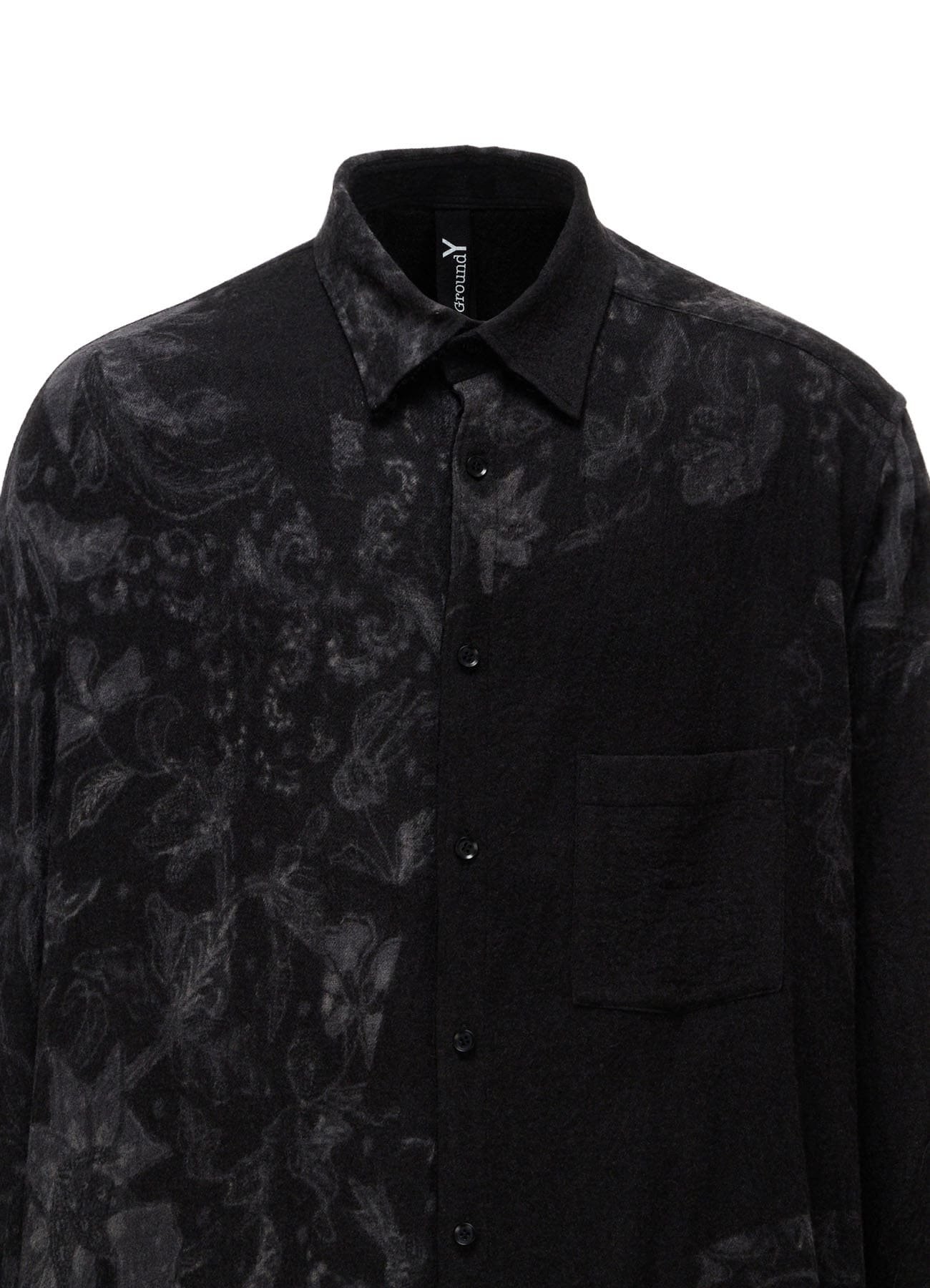 BATIK PATTERN CAPE DOCKING SHIRT