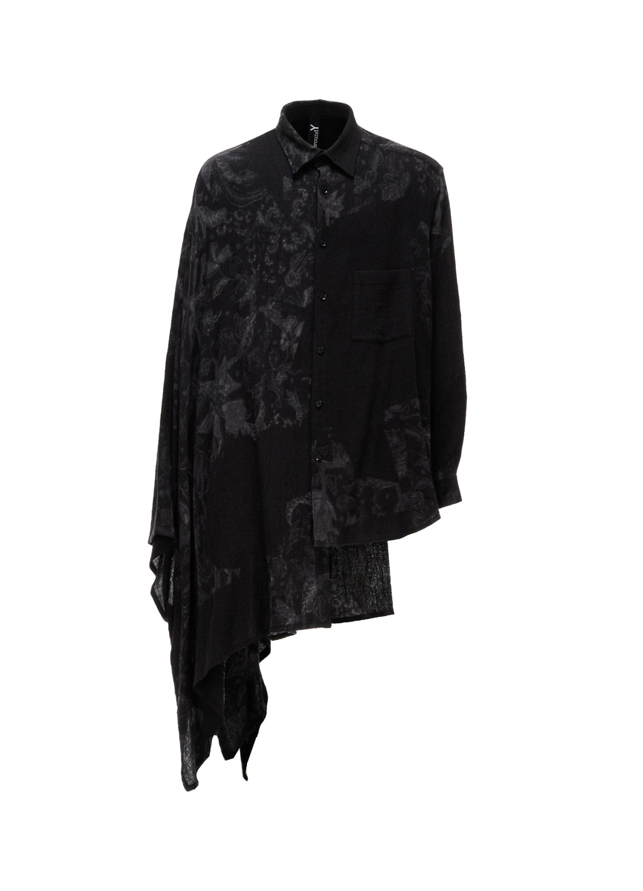 BATIK PATTERN CAPE DOCKING SHIRT