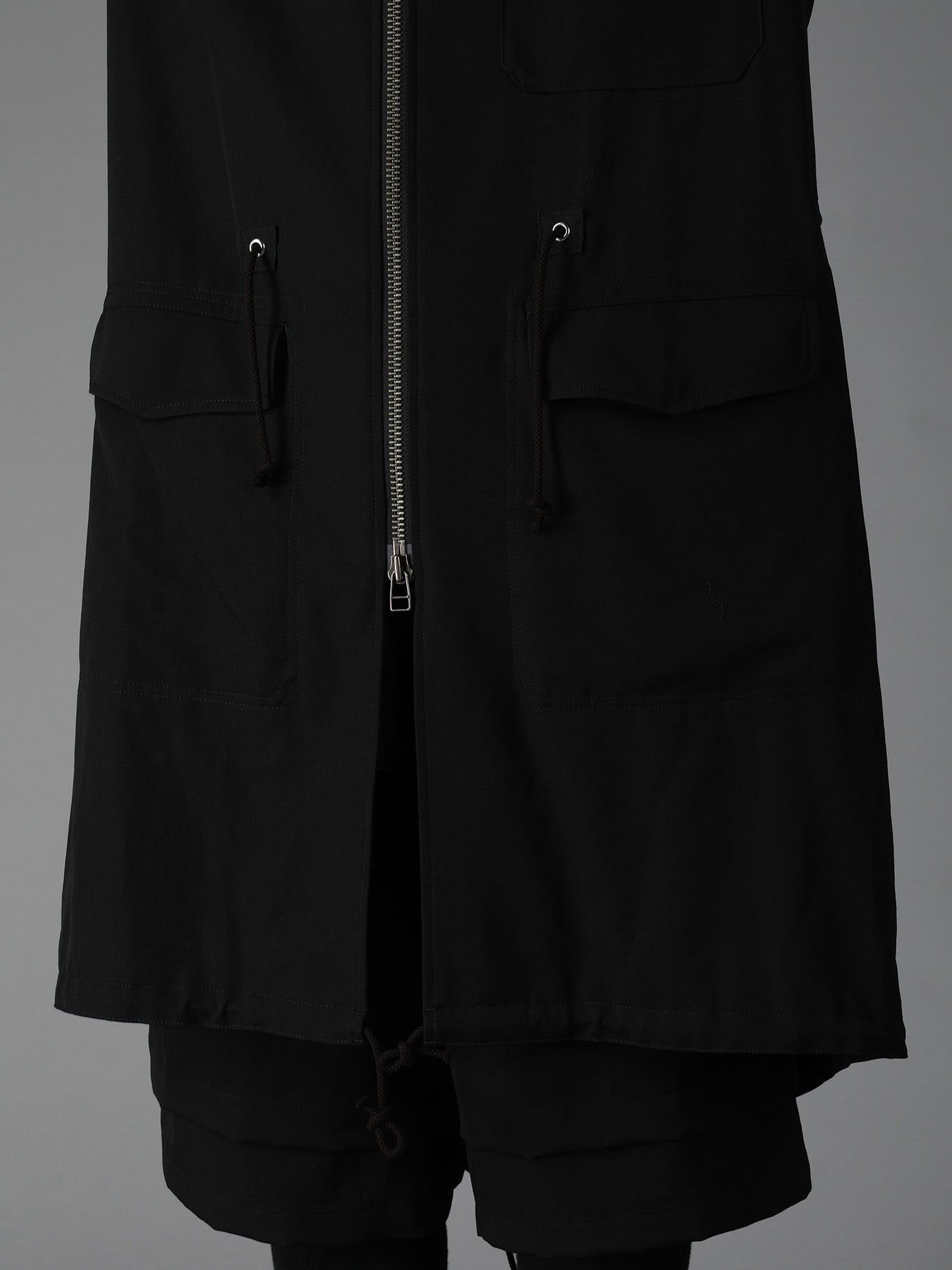 WOOL GABARDINE BALMACAAN MODS COAT