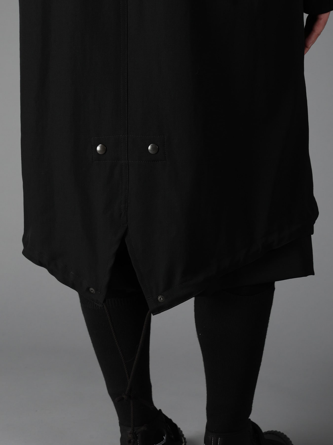 WOOL GABARDINE BALMACAAN MODS COAT