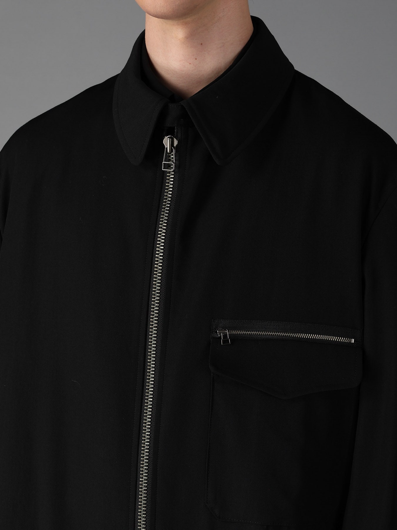 WOOL GABARDINE BALMACAAN MODS COAT