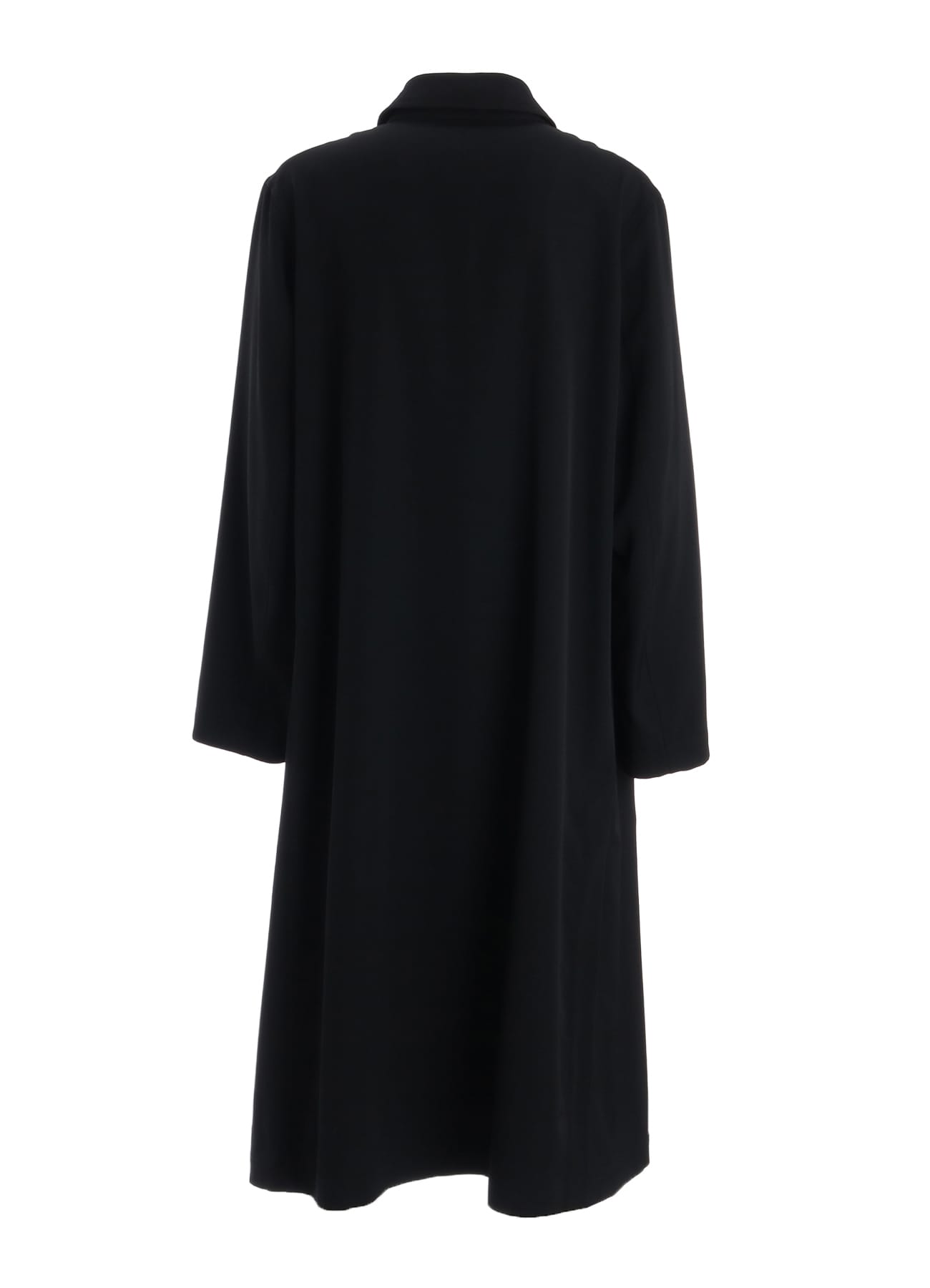 WOOL GABARDINE 8-BUTTON COAT