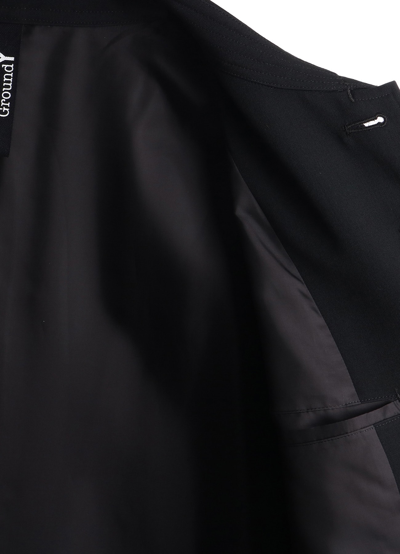 WOOL GABARDINE 8-BUTTON COAT