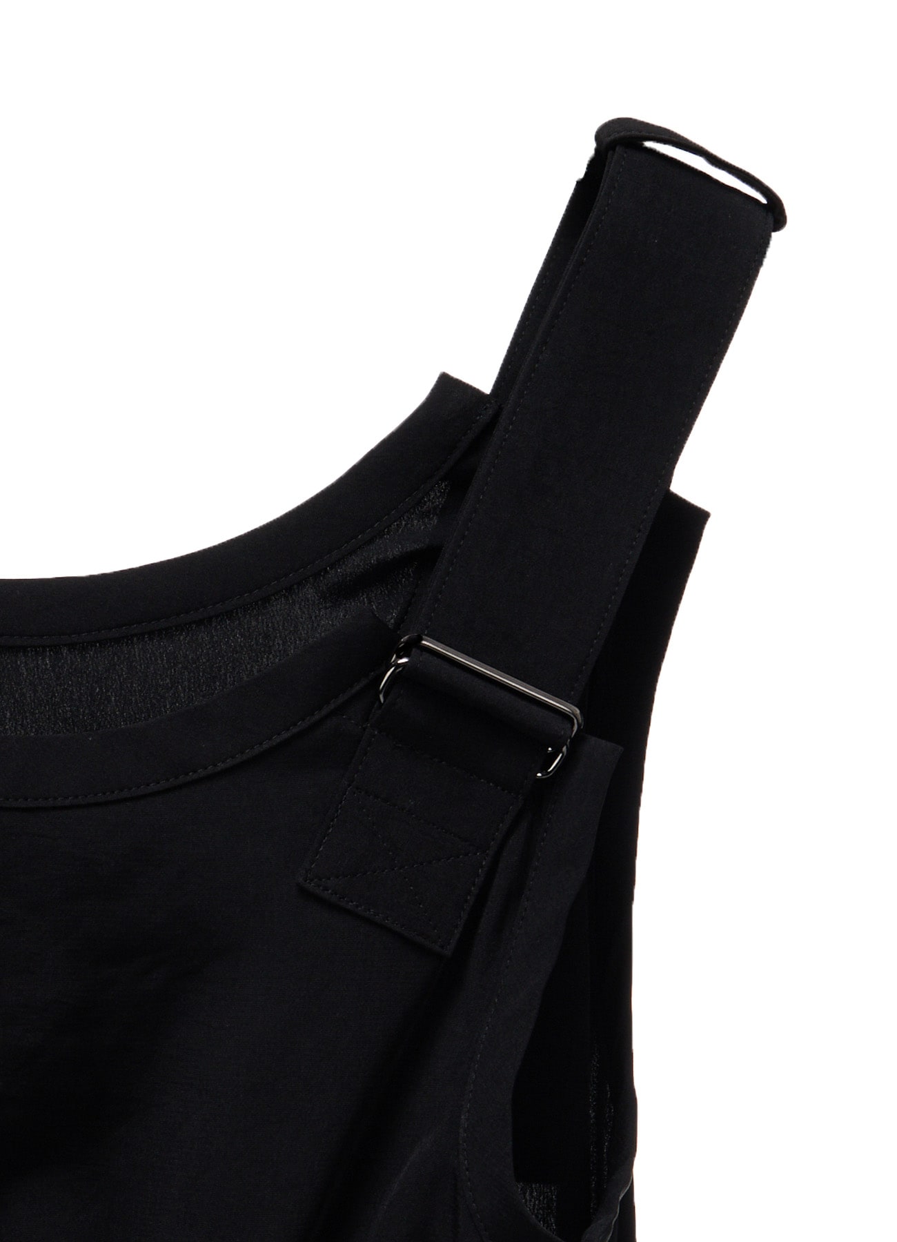 CREPE de CHINE ASYMMETRY DRAWCORD DRESS