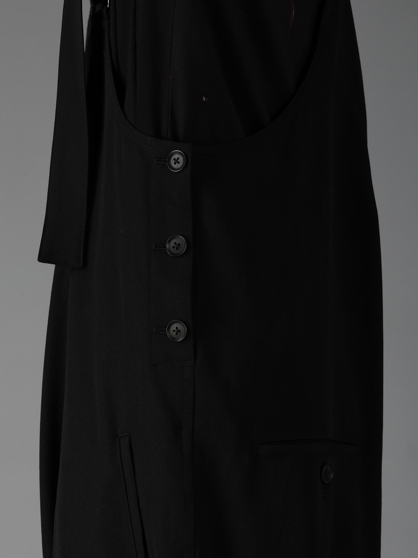 WOOL GABARDINE OVERALLS