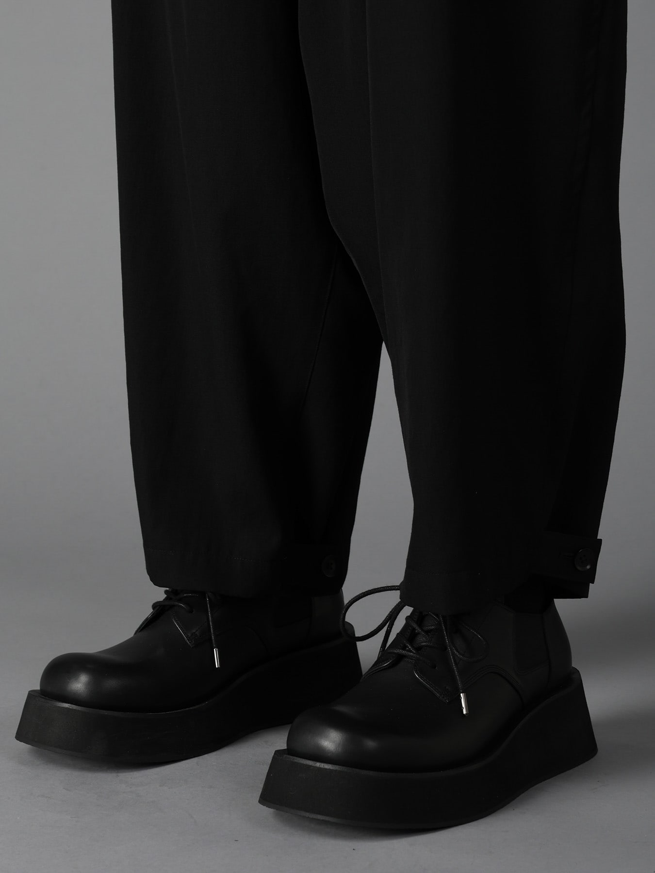 WOOL GABARDINE OVERALLS