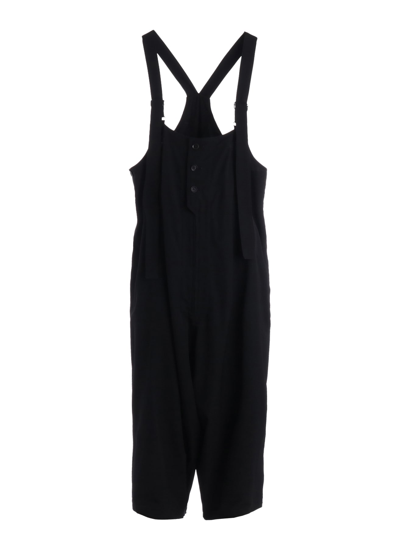 WOOL GABARDINE OVERALLS