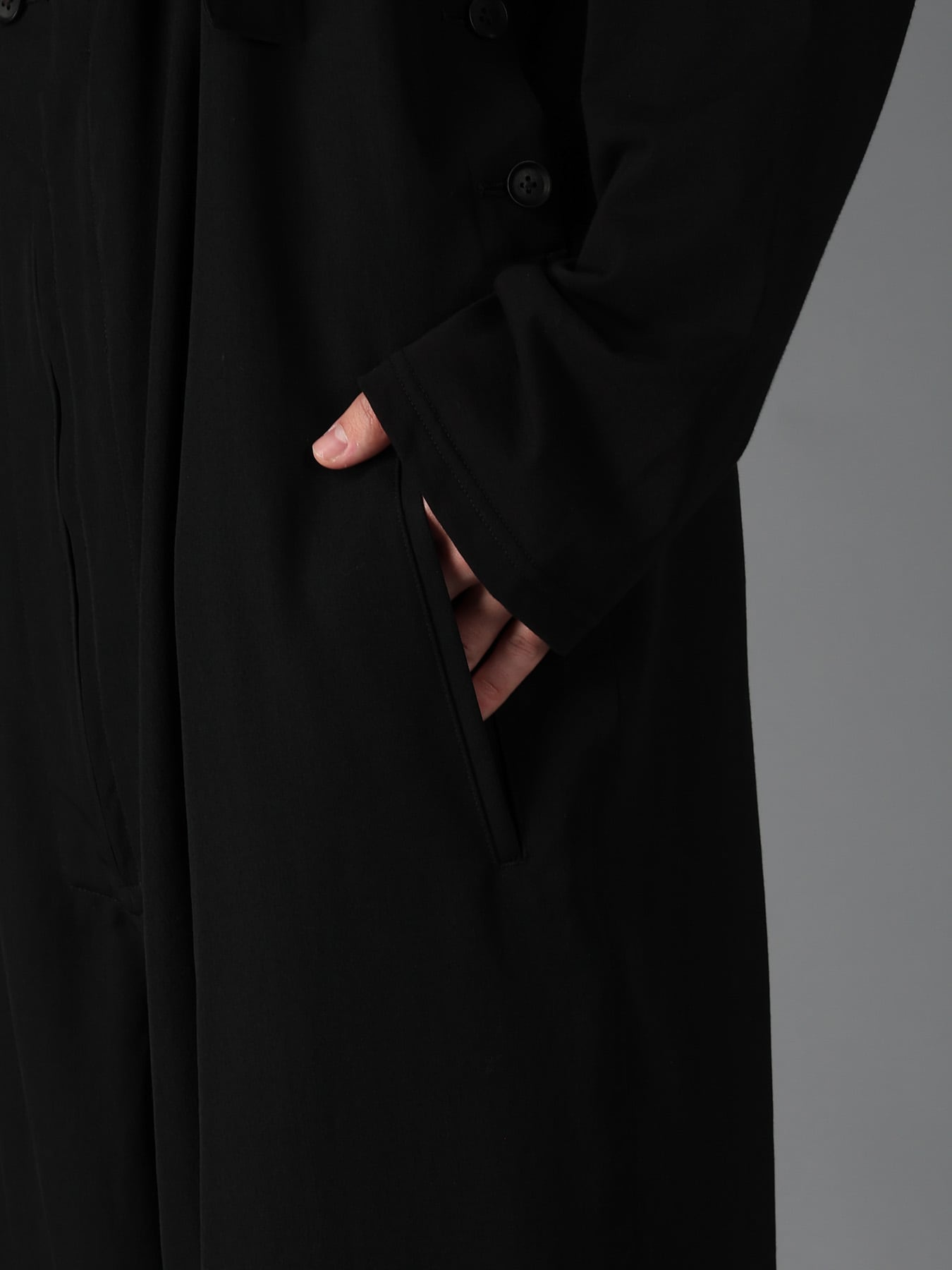 WOOL GABARDINE OVERALLS