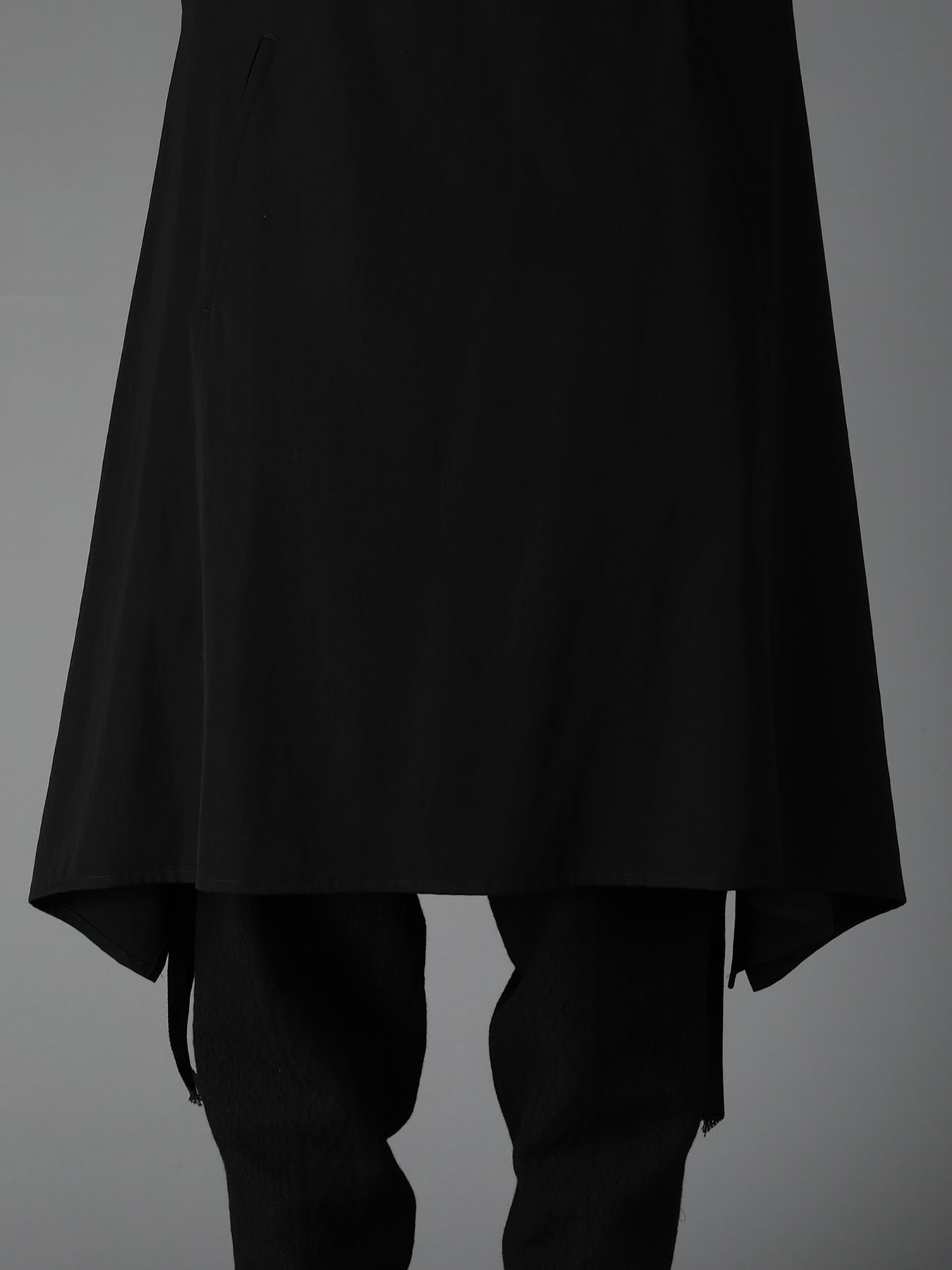 WOOL GABARDINE UNTRIMMED DRESS
