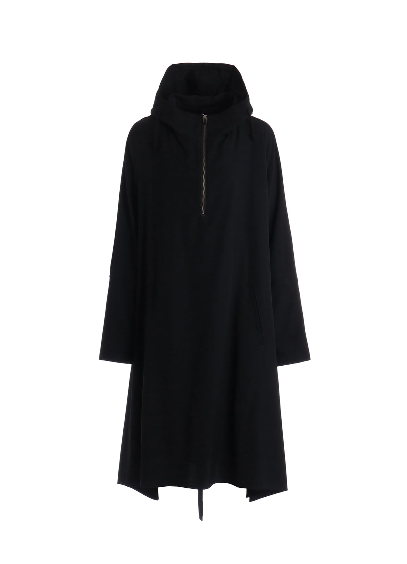 WOOL GABARDINE UNTRIMMED DRESS