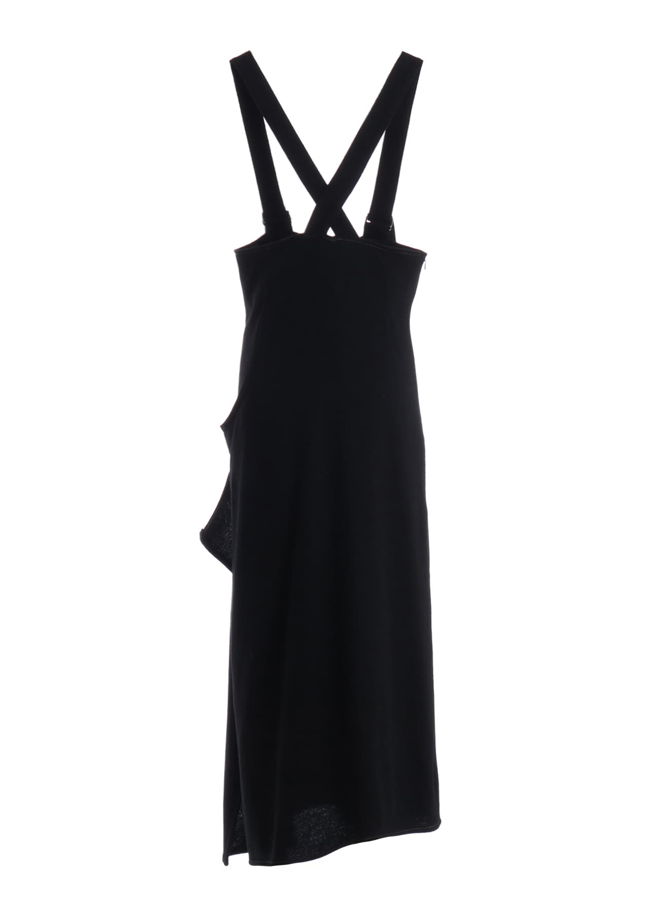 SOFT SPUN 1/14 JERSEY SUSPENDER DRAPE DRESS