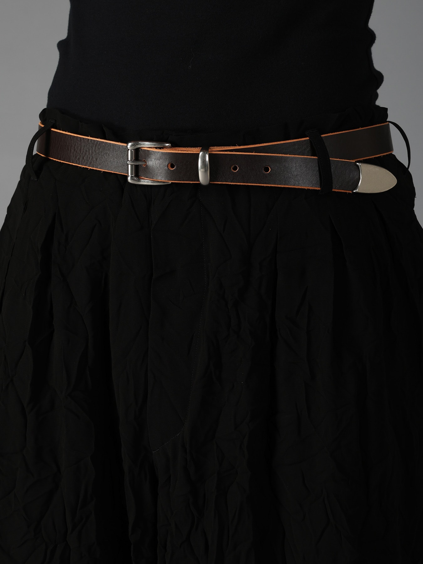 BROWN CORE LEATHER 25mm LEATHER BELT