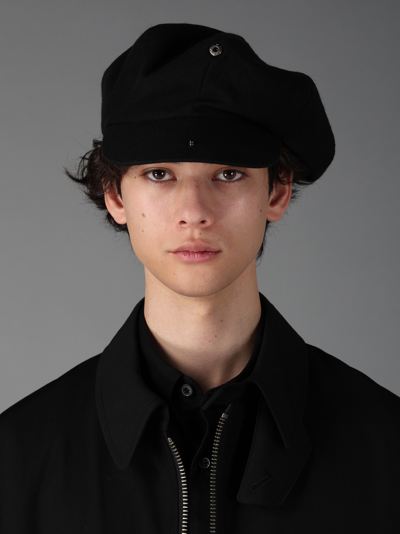COTTON WOOL TOP TWILL CASQUETTE