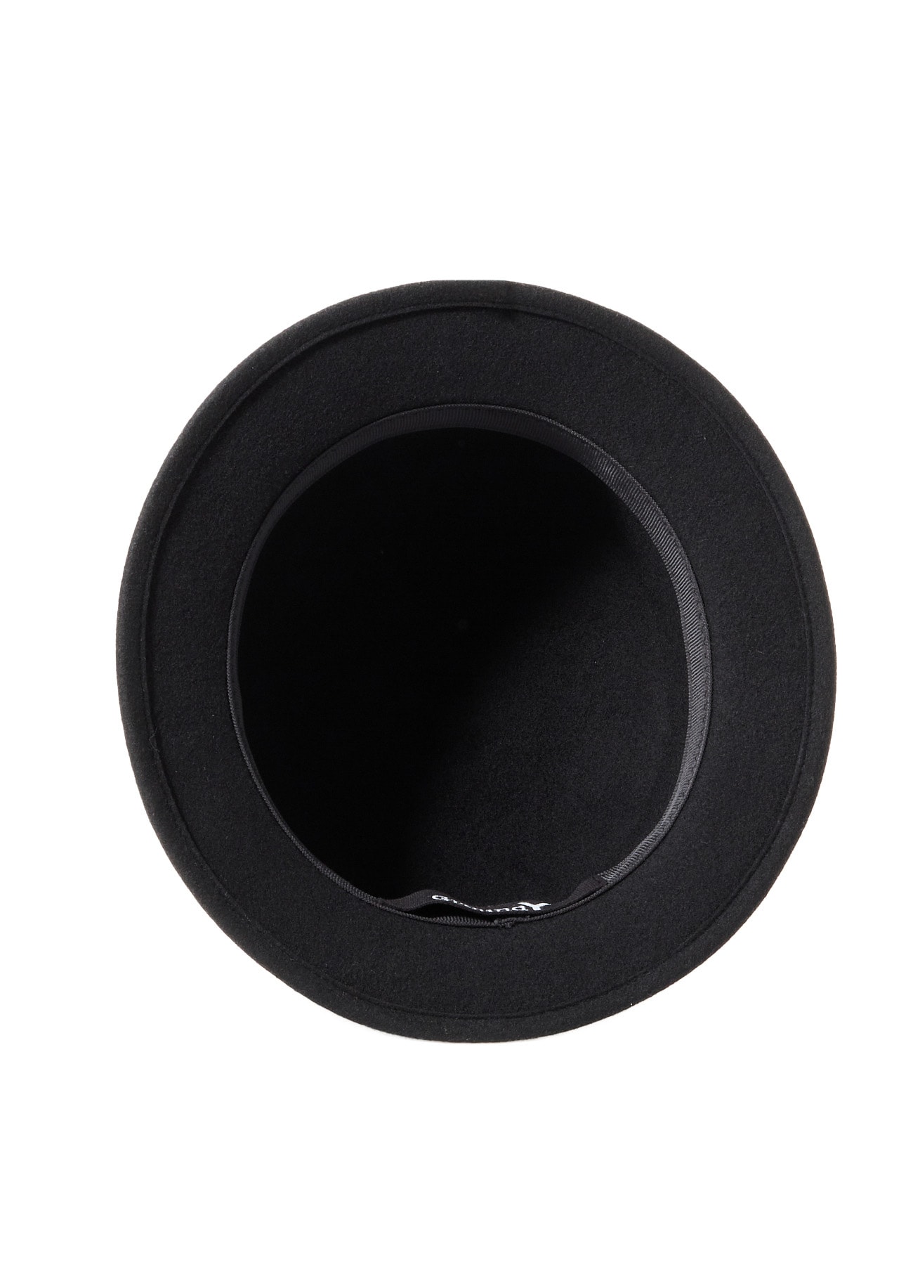 WOOL FELT FLAT CROWN HAT