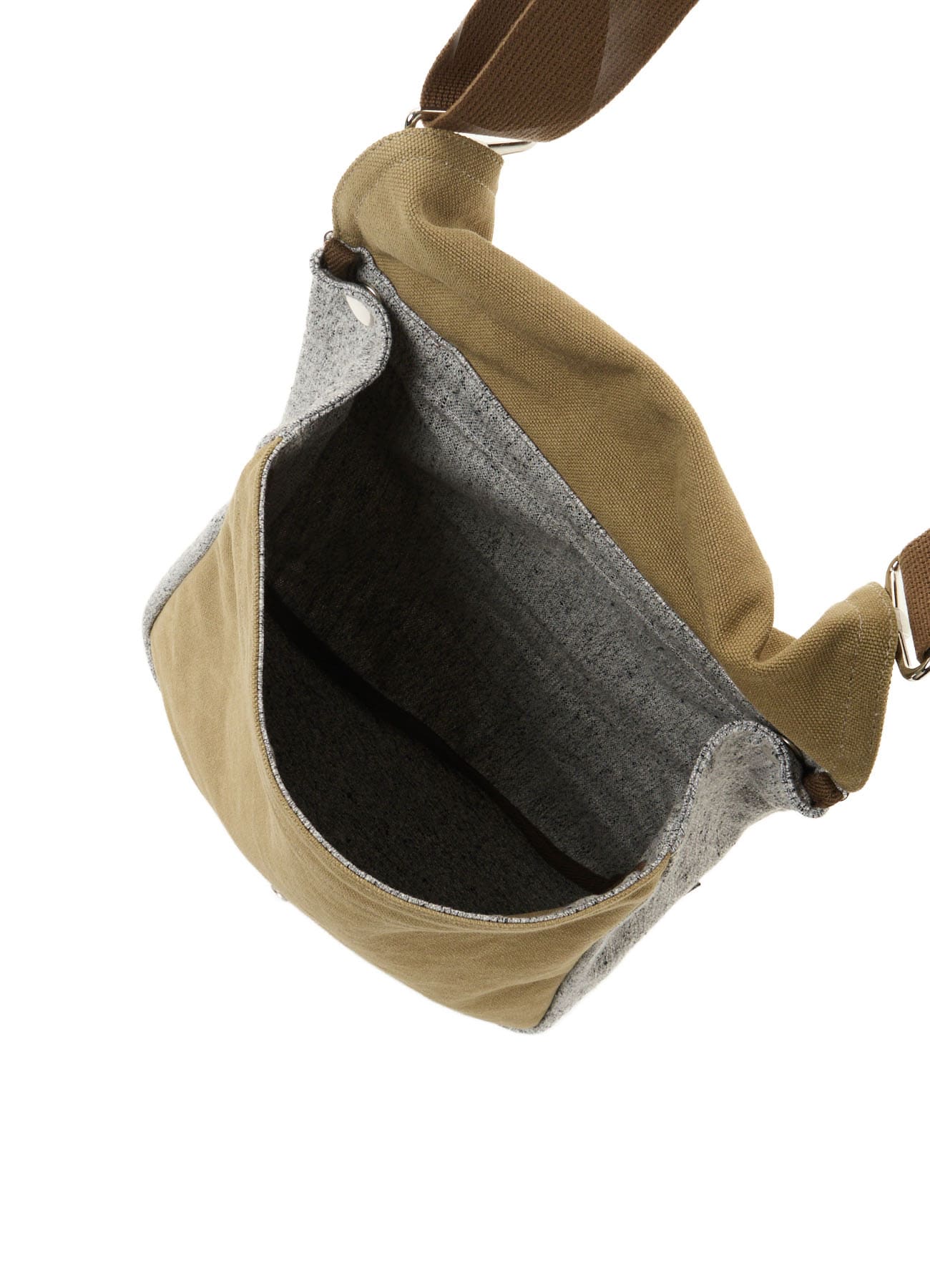 NO.8 CANVAS BIO FINISHED BREAD SHOULDER BAG