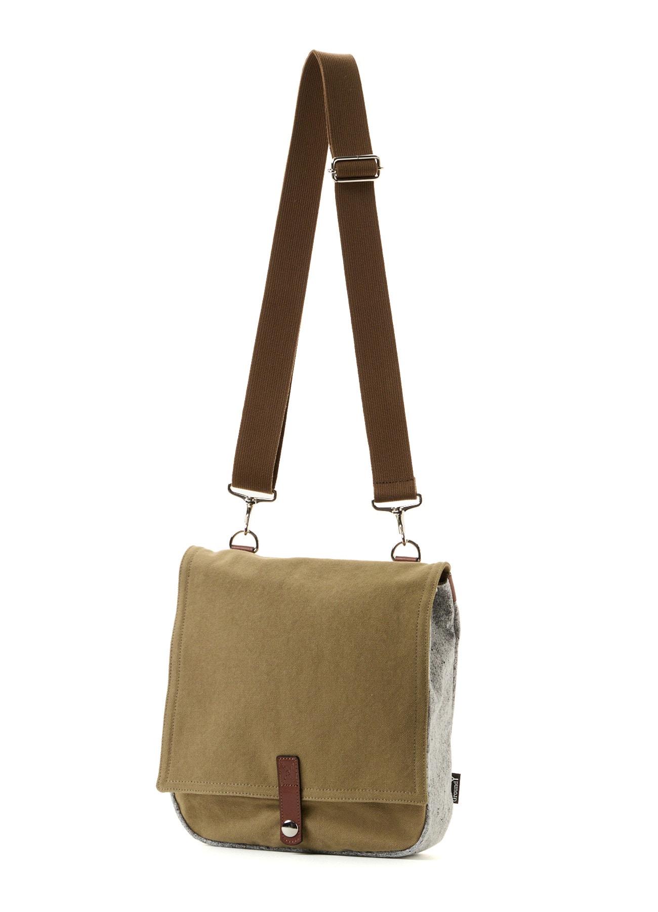 NO.8 CANVAS BIO FINISHED BREAD SHOULDER BAG
