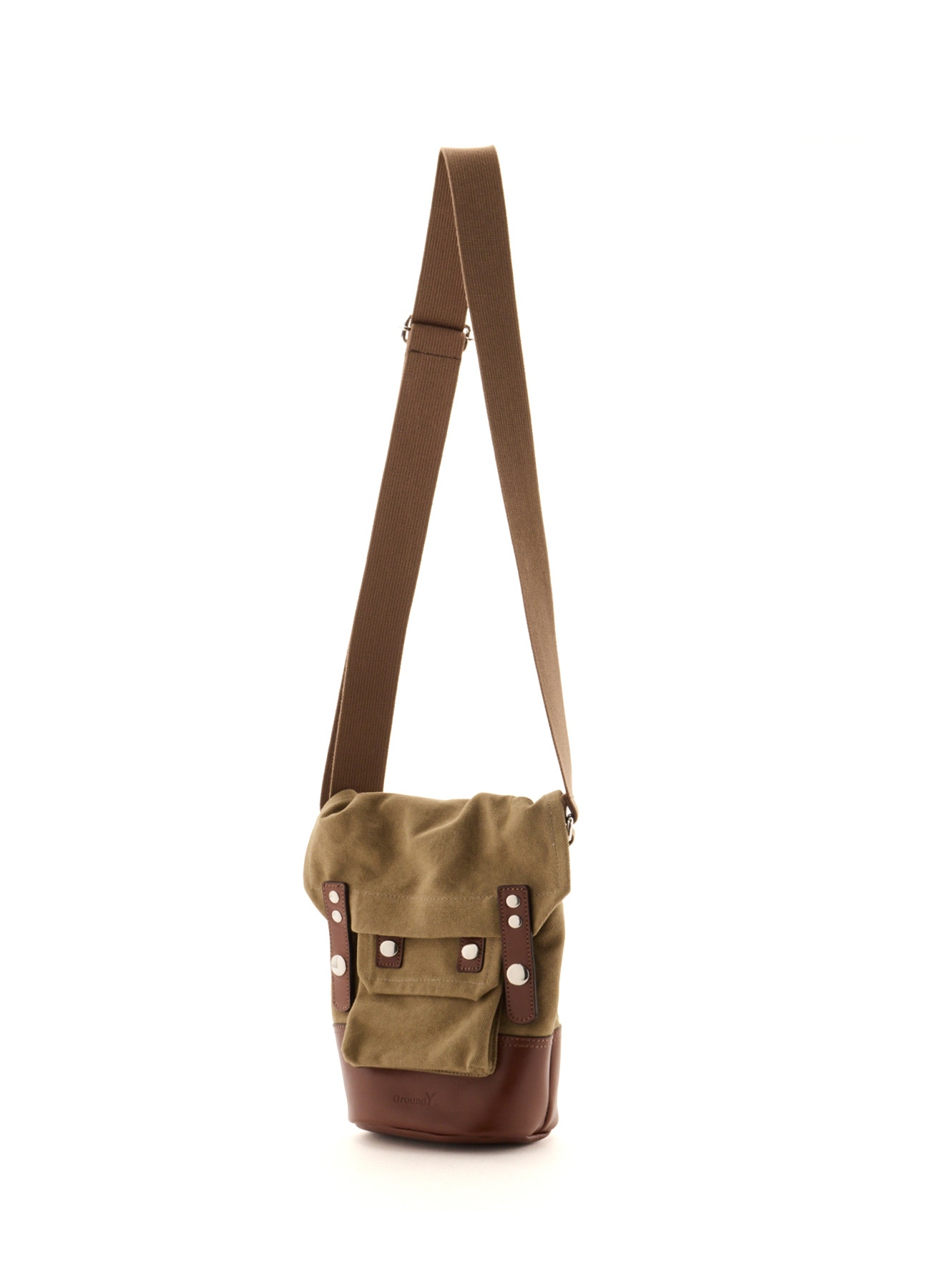 NO.8 CANVAS BIO FINISHED MINI SHOULDER BAG