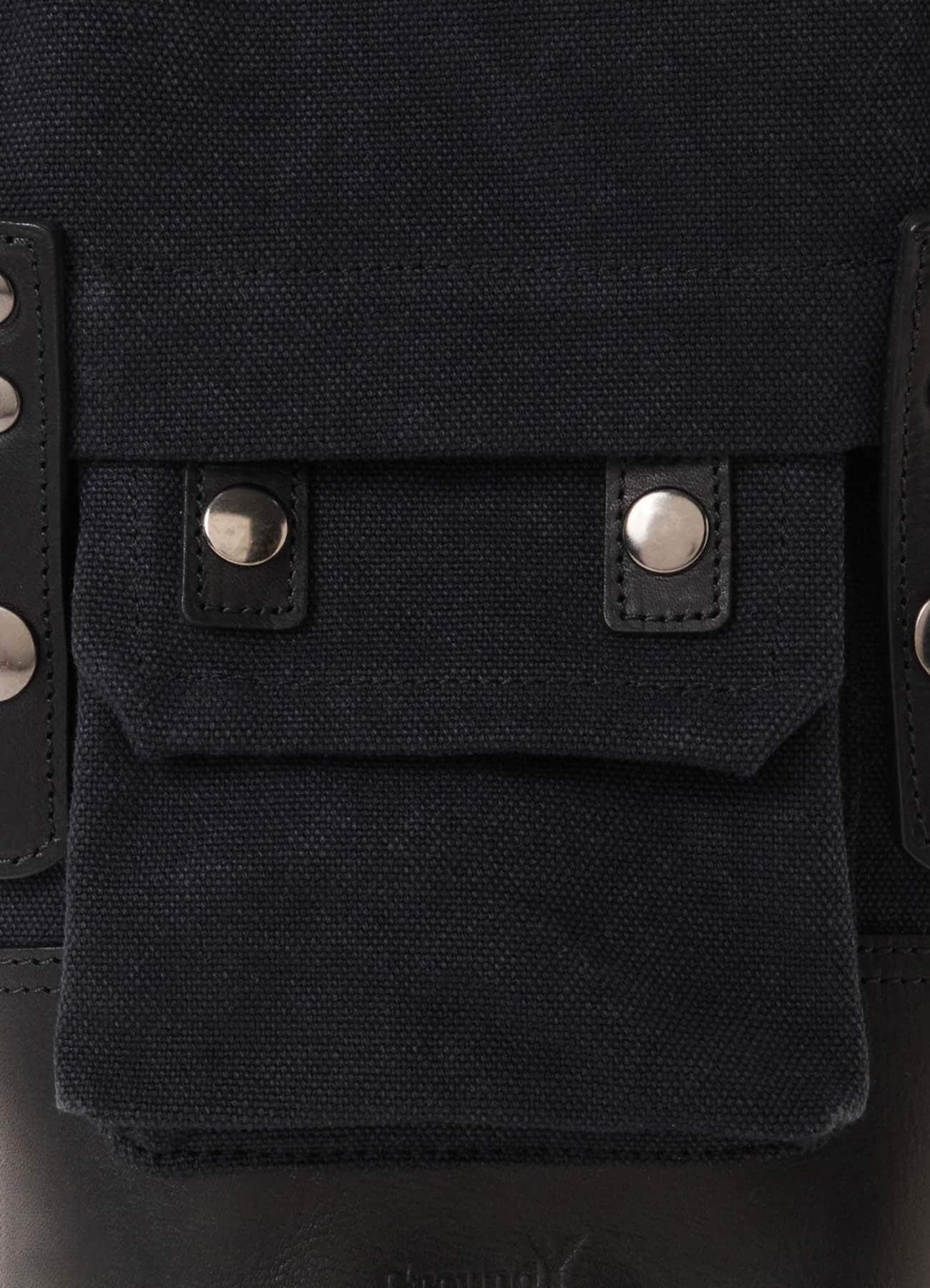 NO.8 CANVAS BIO FINISHED MINI SHOULDER BAG