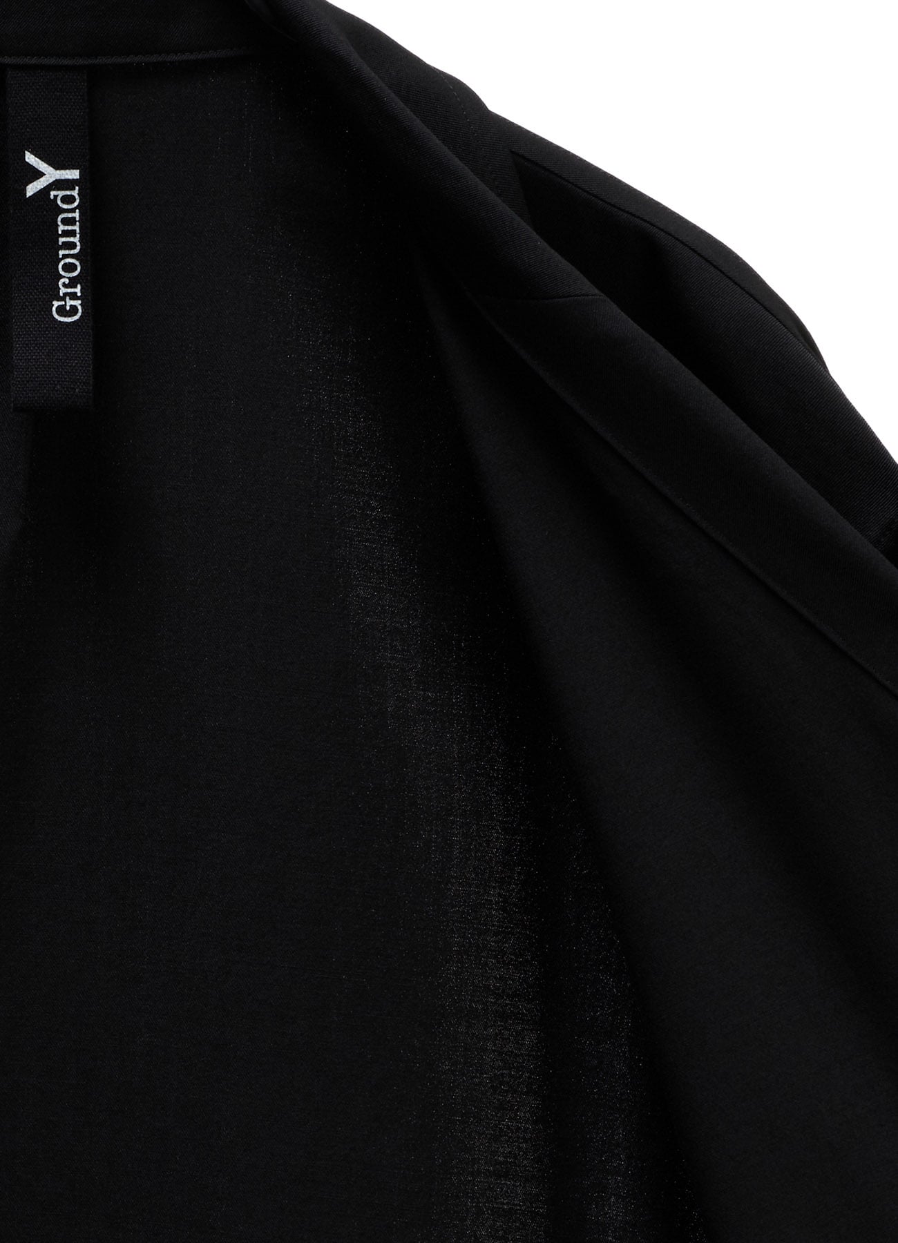 WOOL GABARDINE SHIRT JACKET