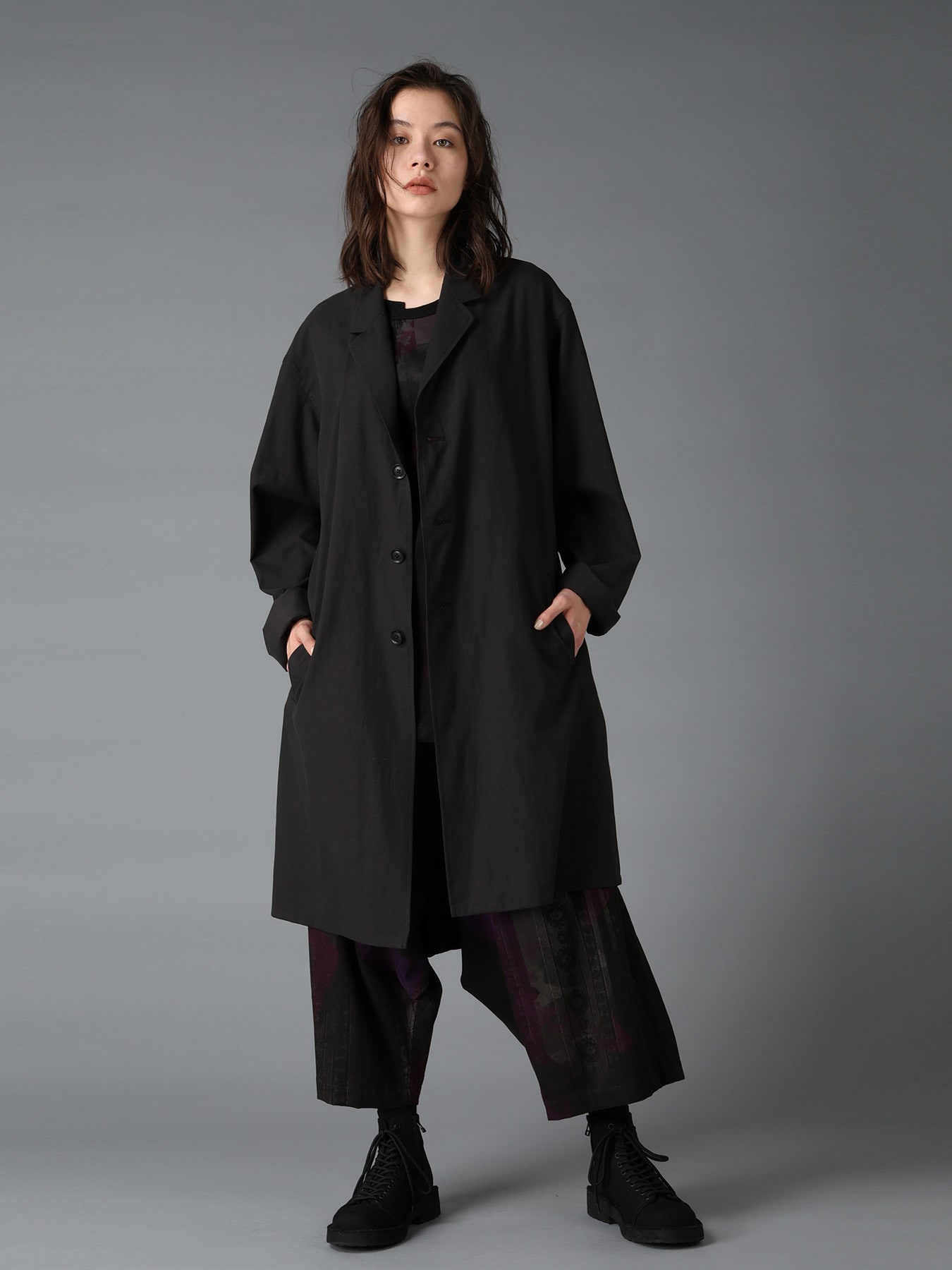 CELLULOSE COTTON BIO TWILL SHIRT JACKET
