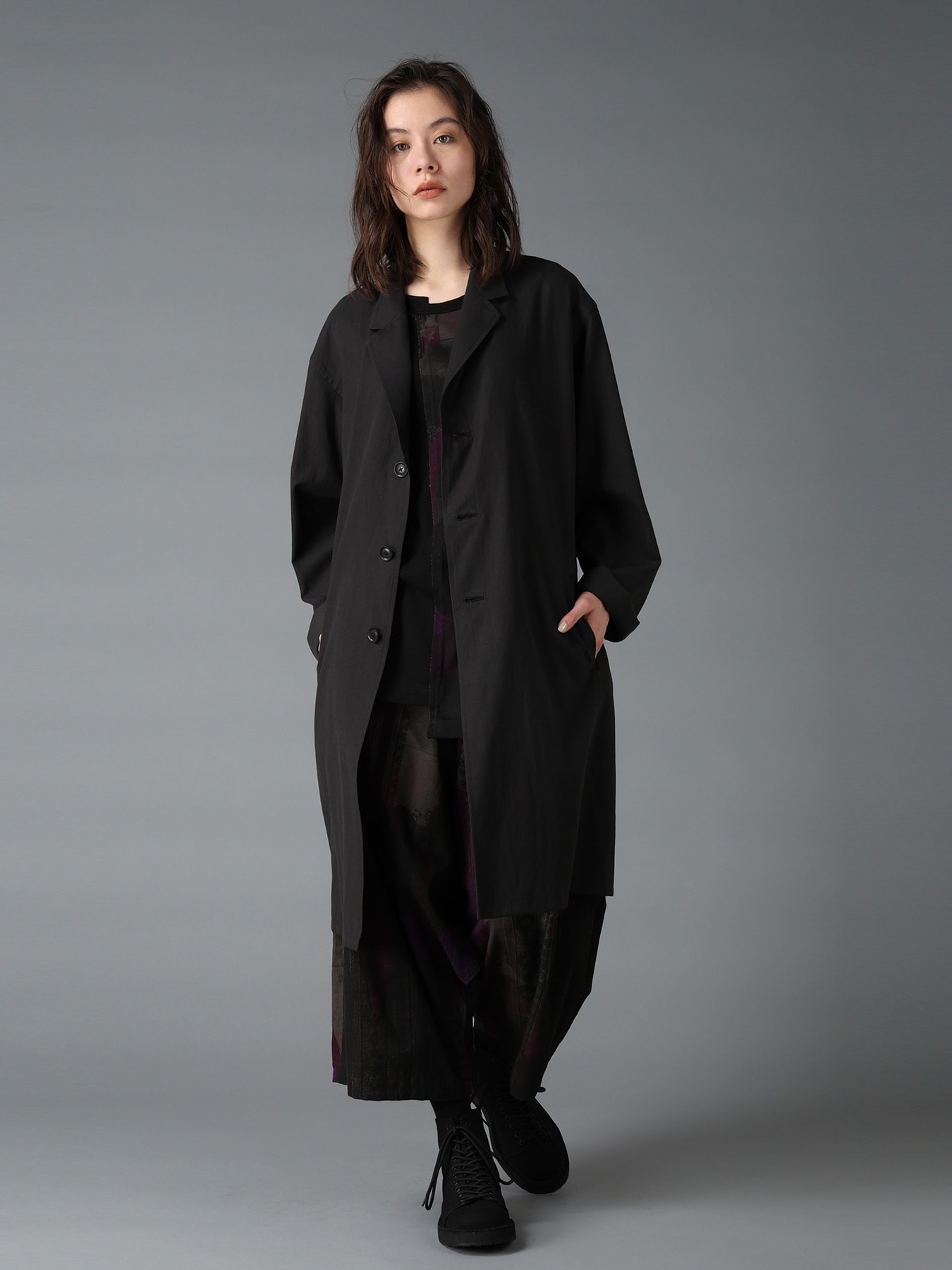 CELLULOSE COTTON BIO TWILL SHIRT JACKET
