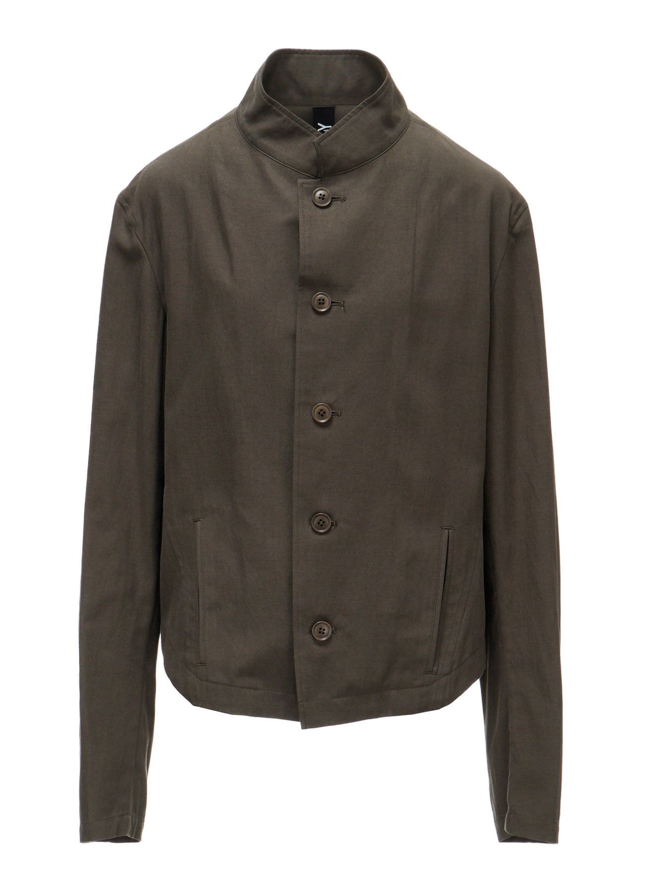 CELLULOSE COTTON BIO TWILL FRONT DROP SHORT JACKET