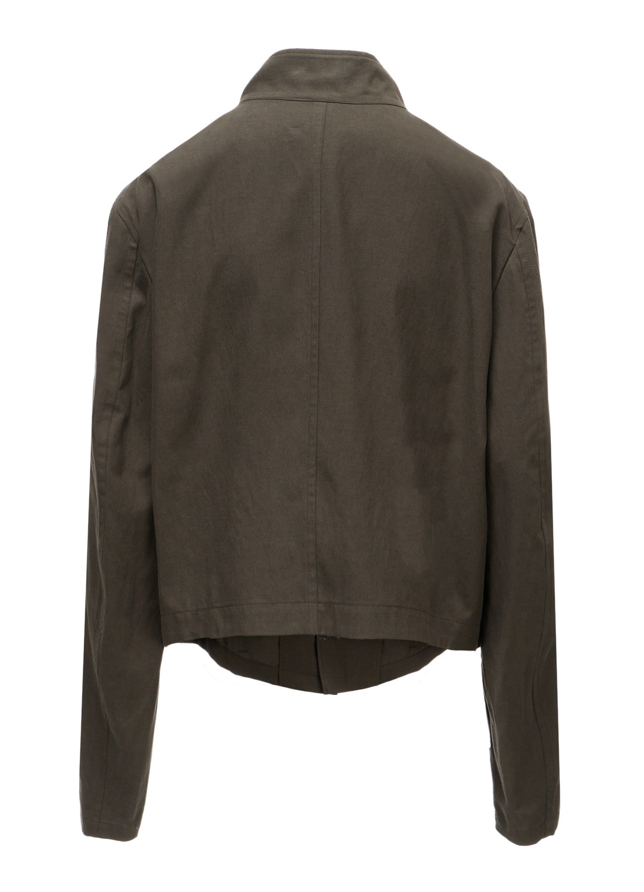 CELLULOSE COTTON BIO TWILL FRONT DROP SHORT JACKET