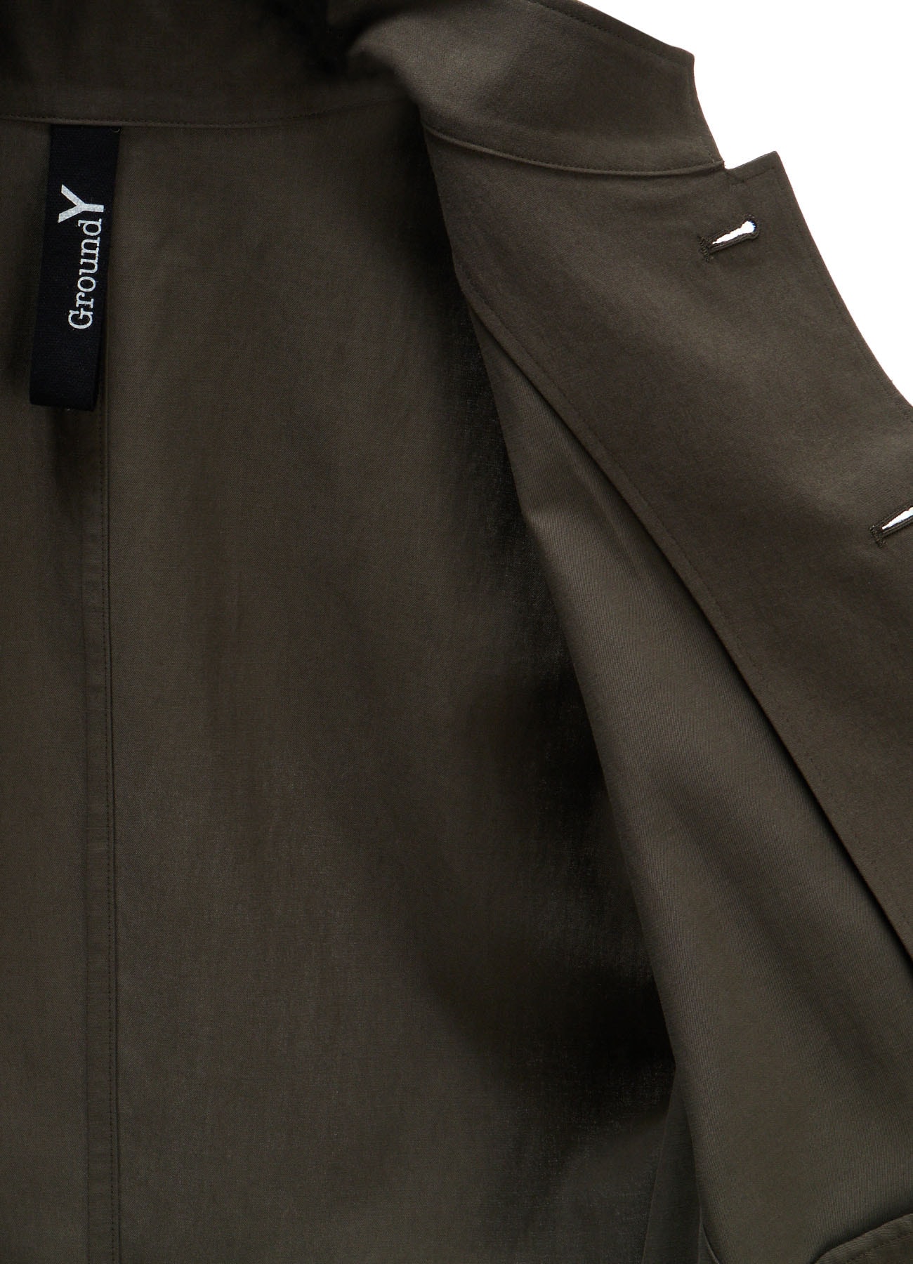 CELLULOSE COTTON BIO TWILL FRONT DROP SHORT JACKET