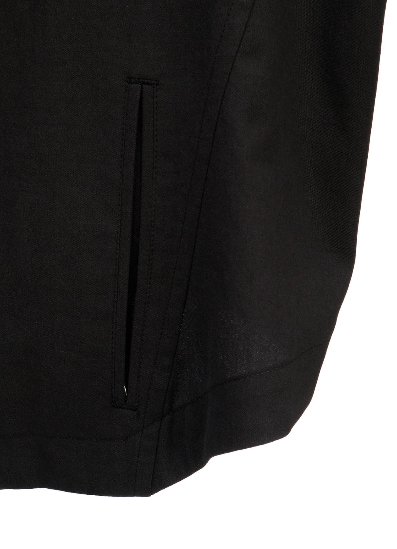 CELLULOSE COTTON BIO TWILL FRONT DROP SHORT JACKET