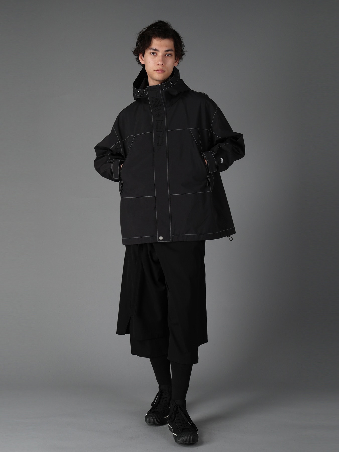 Ground Y × NEW ERA 3L SHELL JACKET