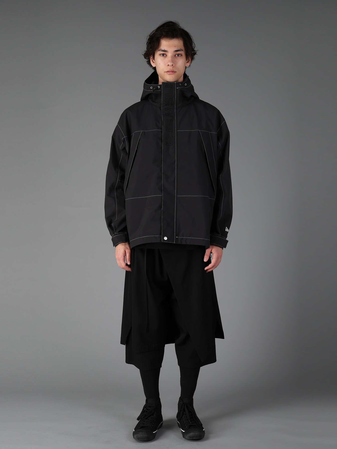 Ground Y × NEW ERA 3L SHELL JACKET