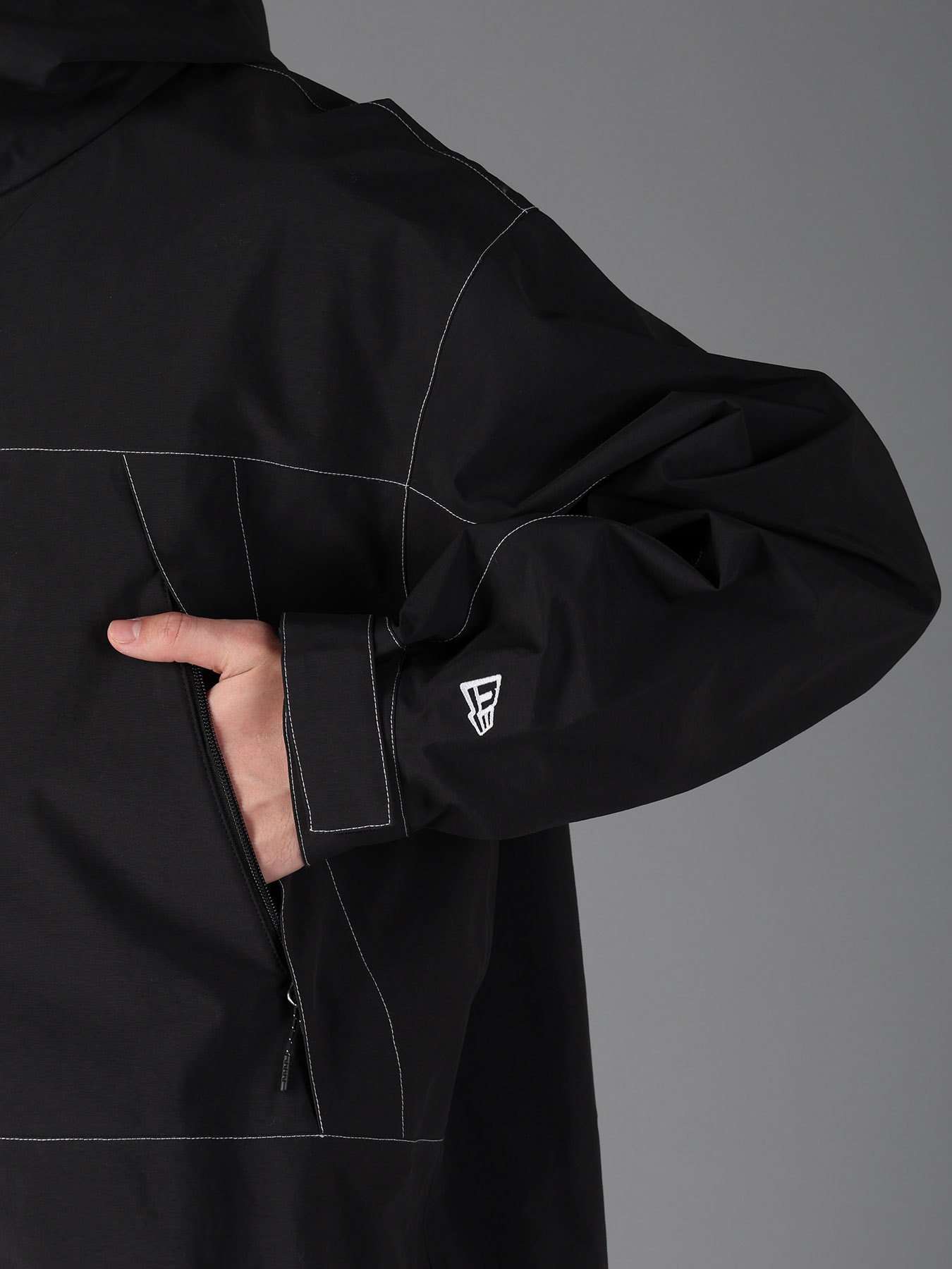 Ground Y × NEW ERA 3L SHELL JACKET