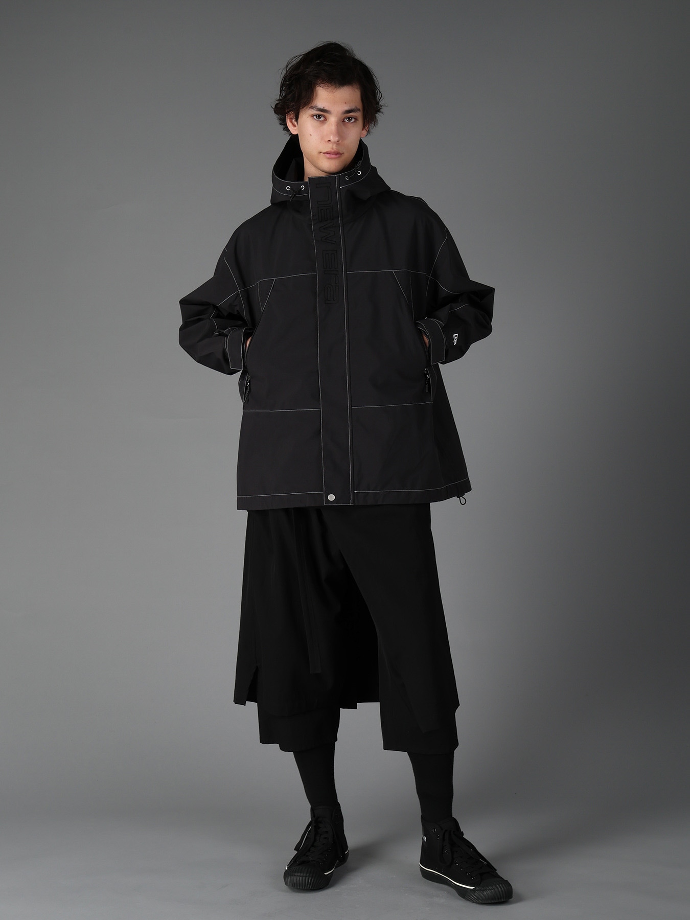 Ground Y × NEW ERA 3L SHELL JACKET