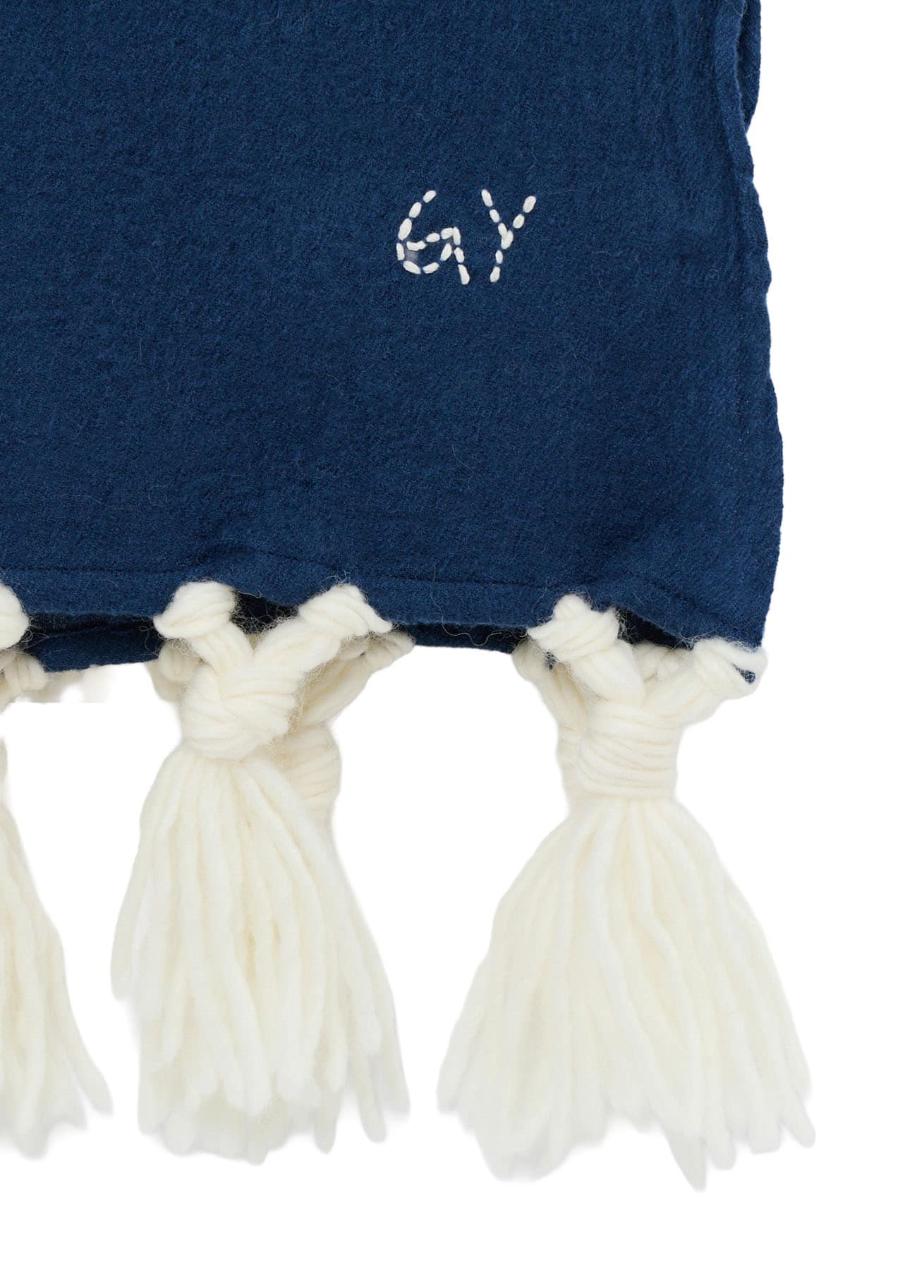 MILLING WOOL FRINGED STOLE