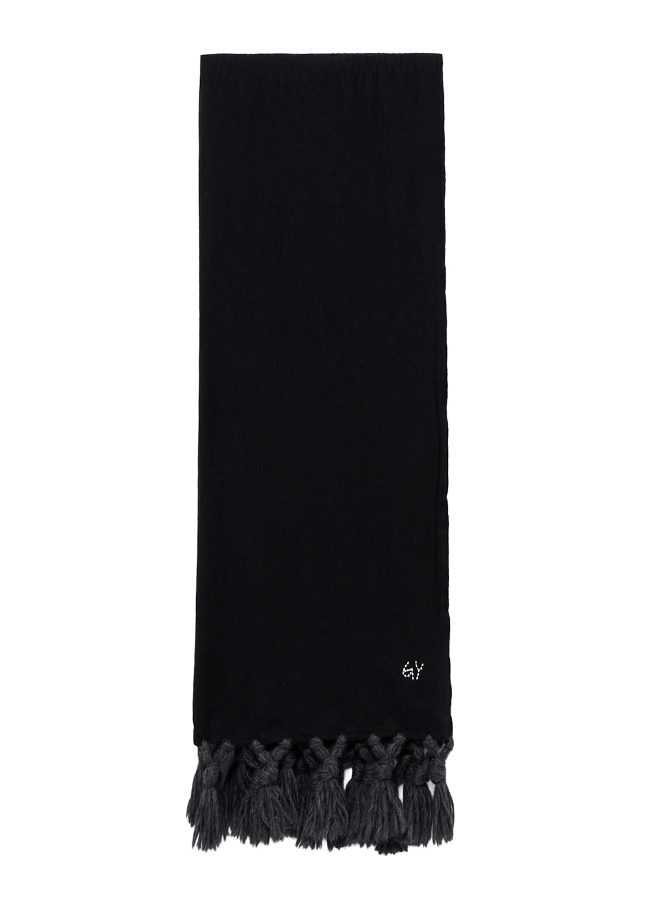 MILLING WOOL FRINGED STOLE