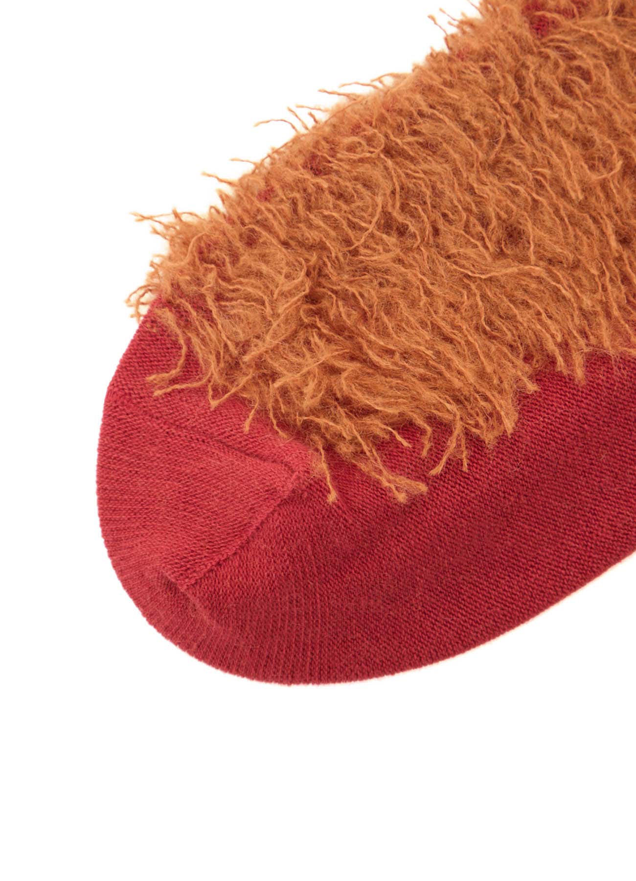 FLUFFY ACRYLIC PANEL SOCKS