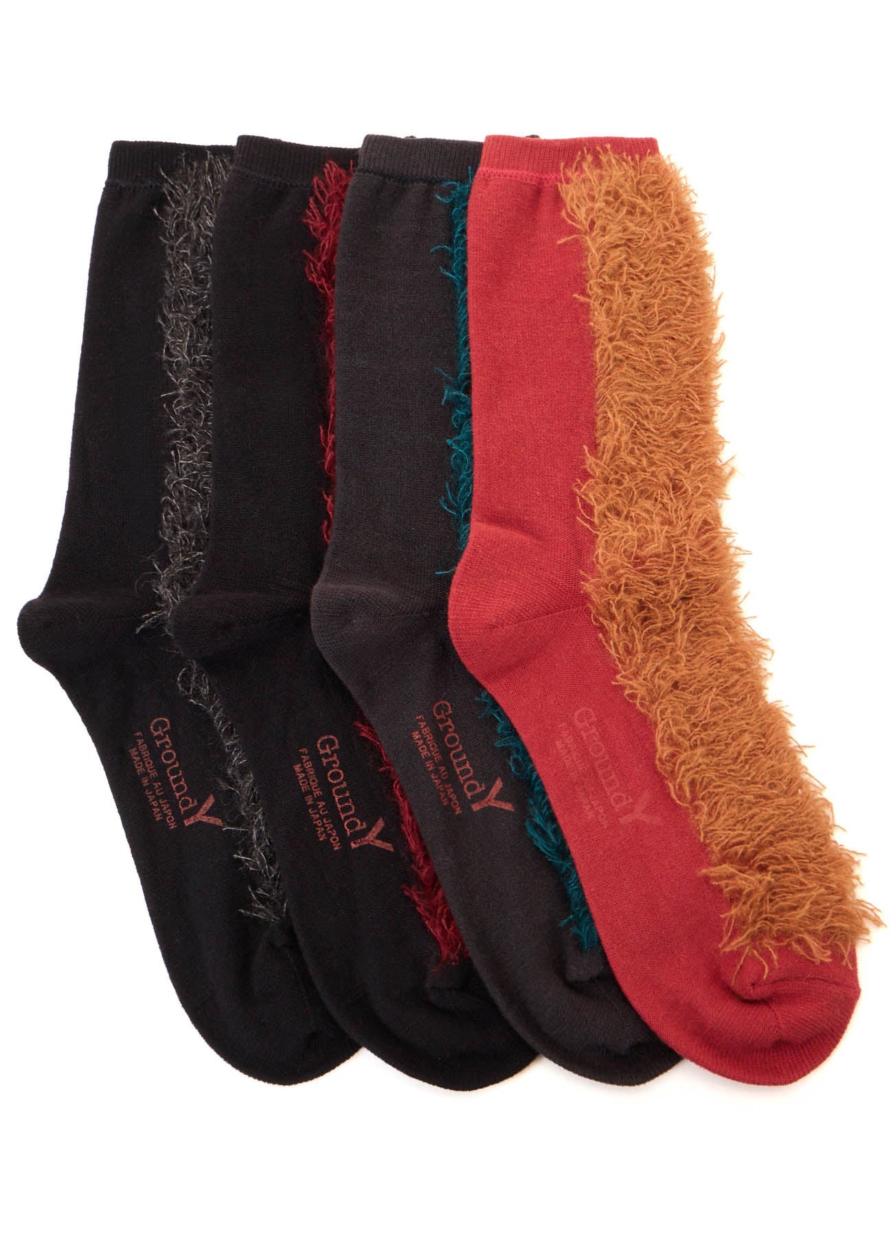 FLUFFY ACRYLIC PANEL SOCKS
