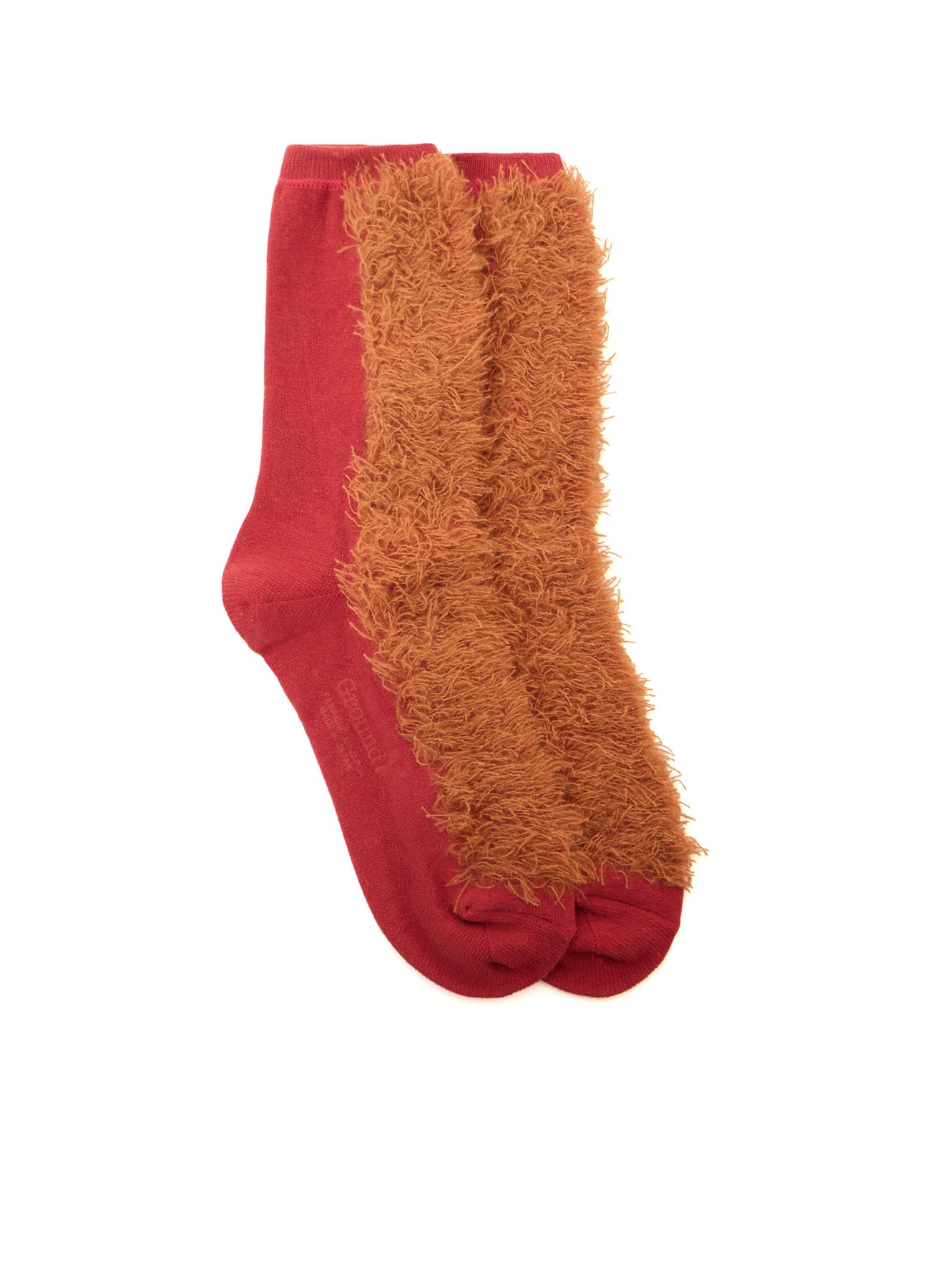 FLUFFY ACRYLIC PANEL SOCKS