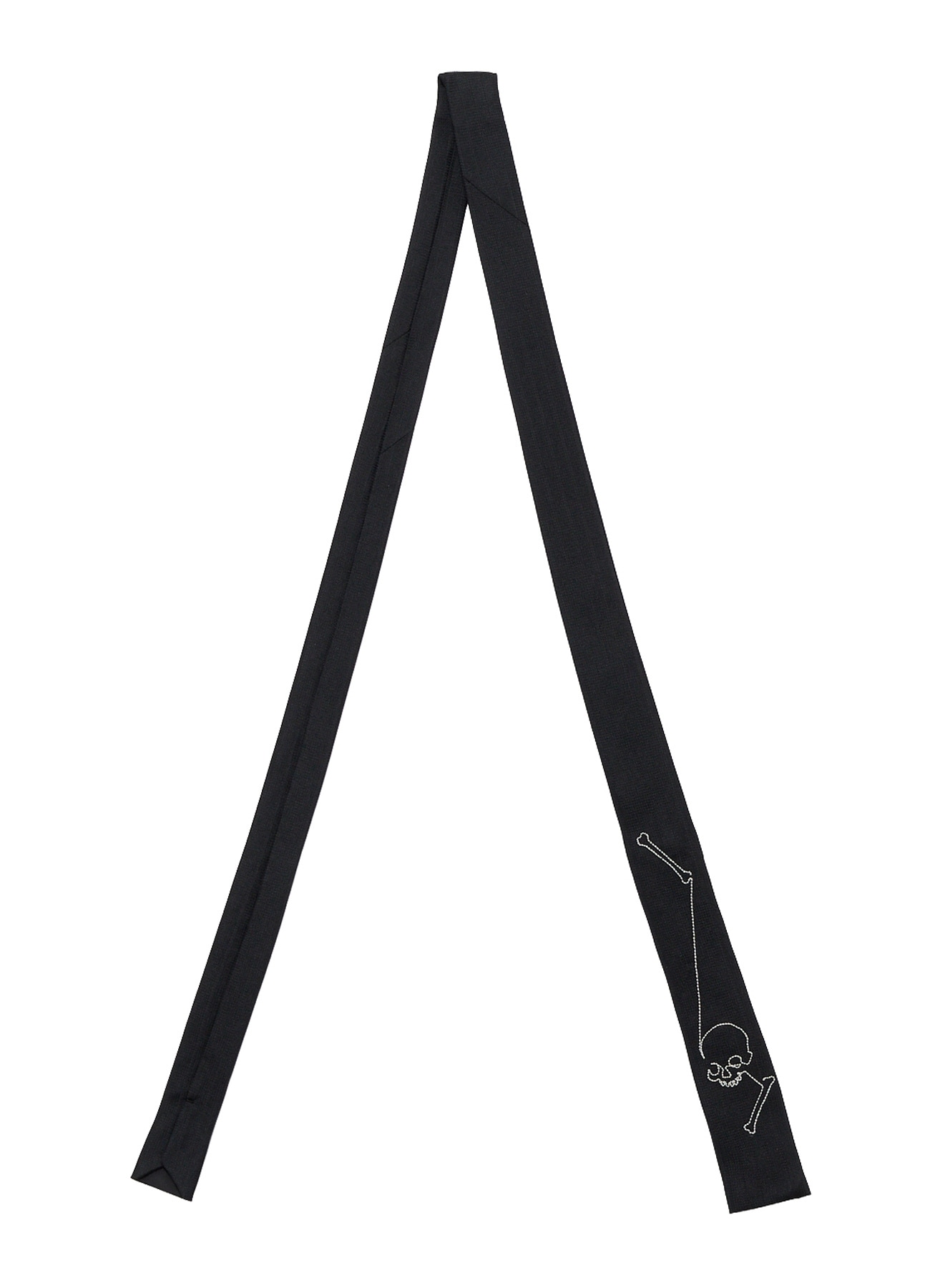 SKELETON SQUARE NECKTIE