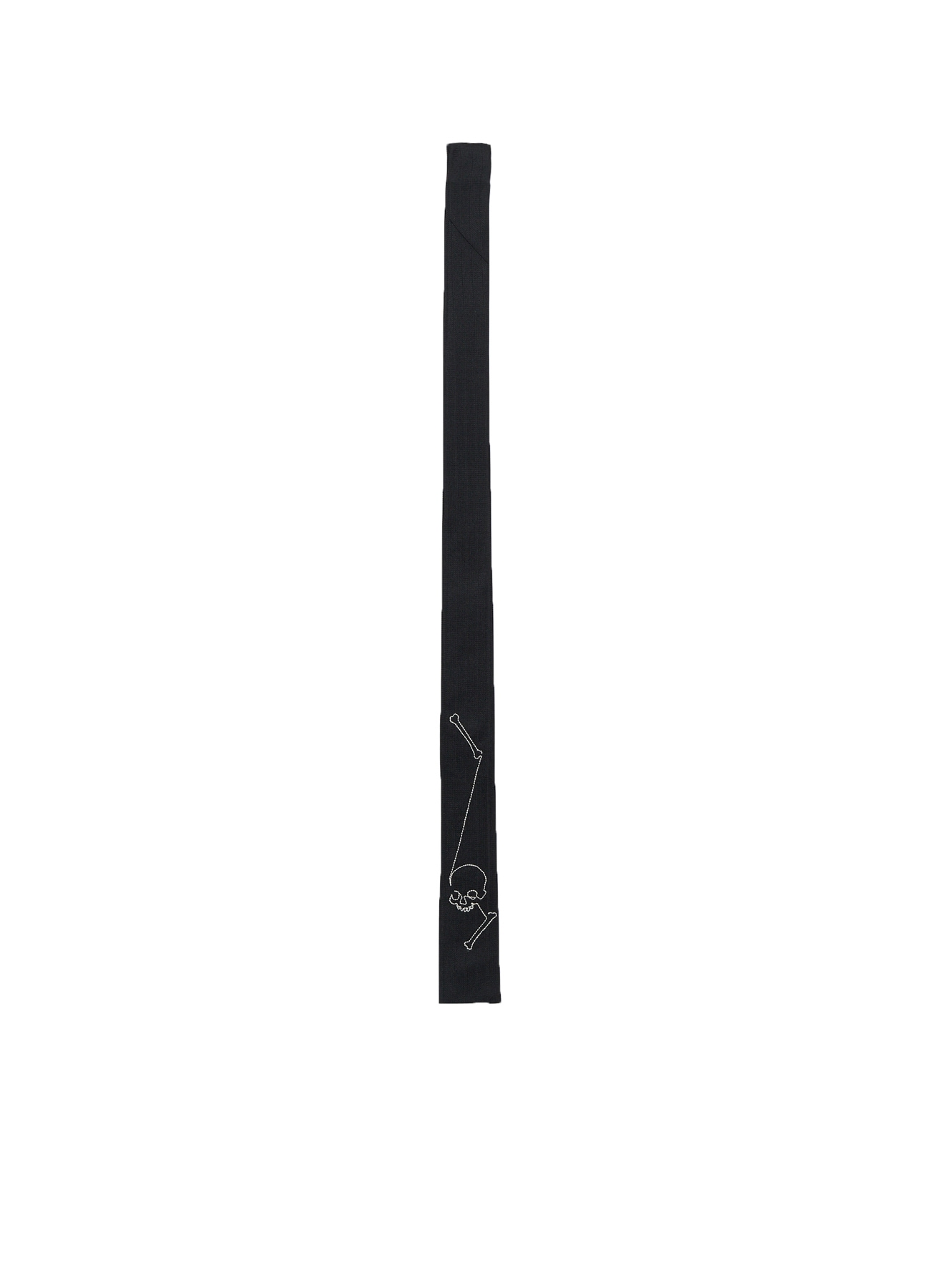SKELETON SQUARE NECKTIE