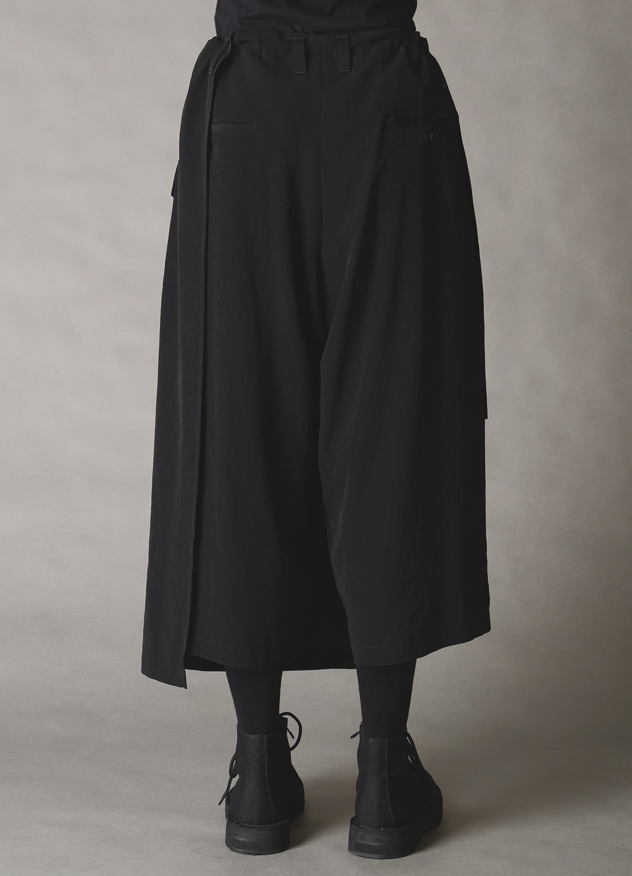 CREPE de CHINE WRAP PANTS