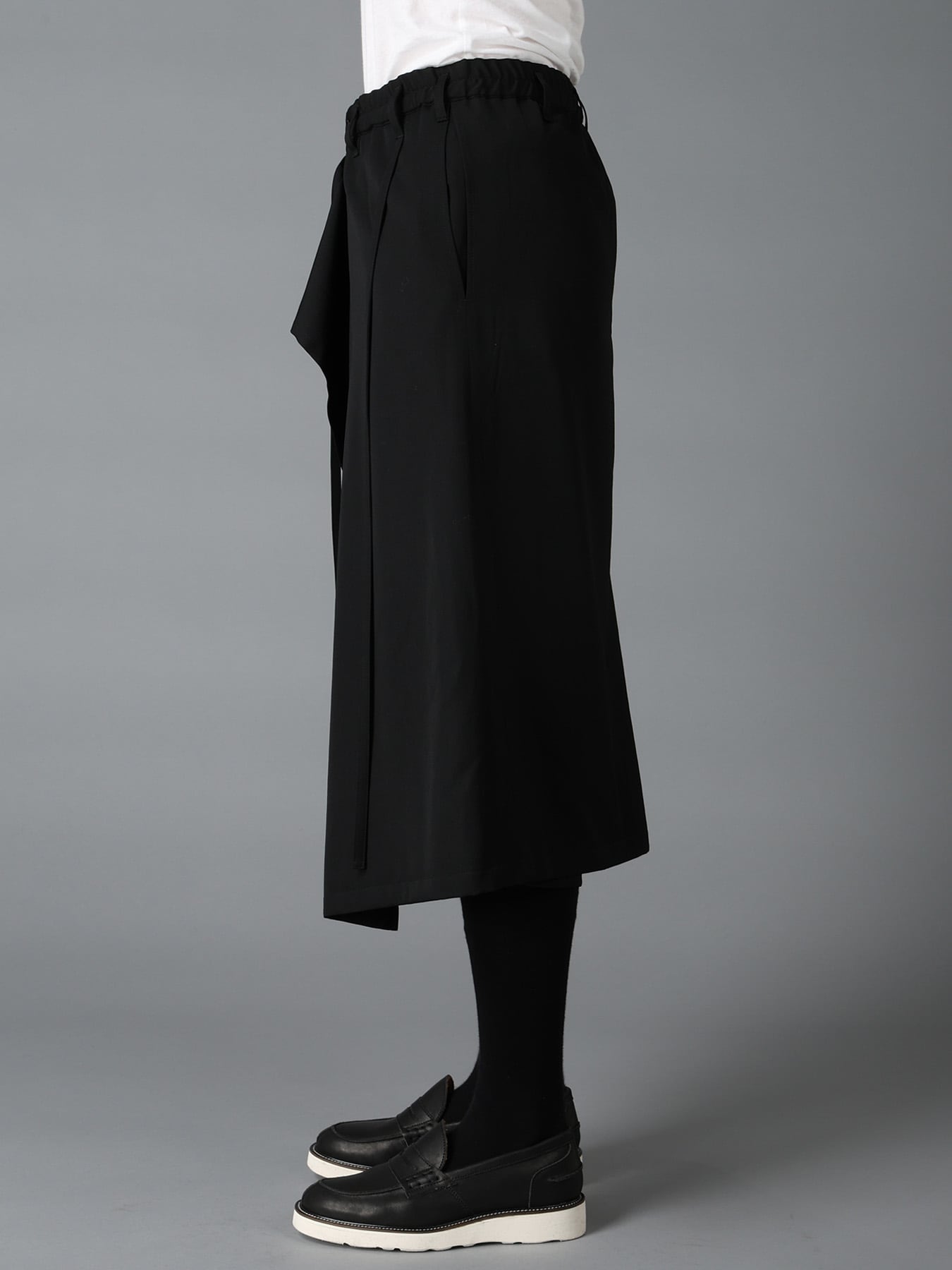 WOOL GABARDINE WOMEN'S 3WAY PANTS