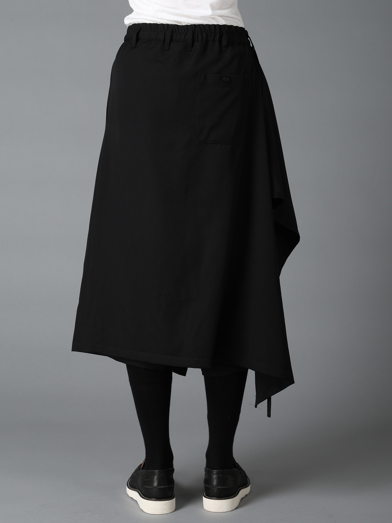 WOOL GABARDINE WOMEN'S 3WAY PANTS