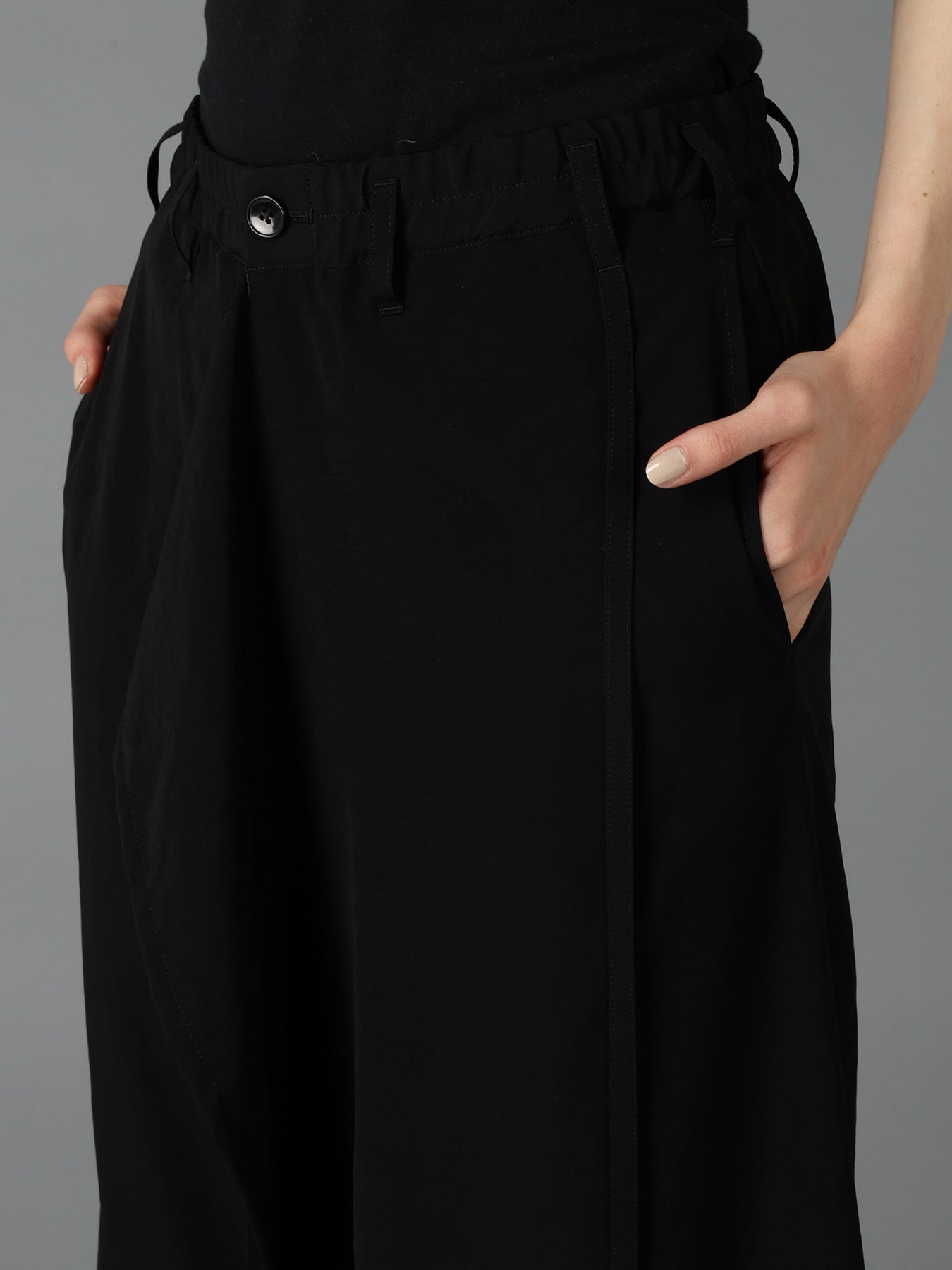 CREPE de CHINE WOMEN'S 3WAY PANTS