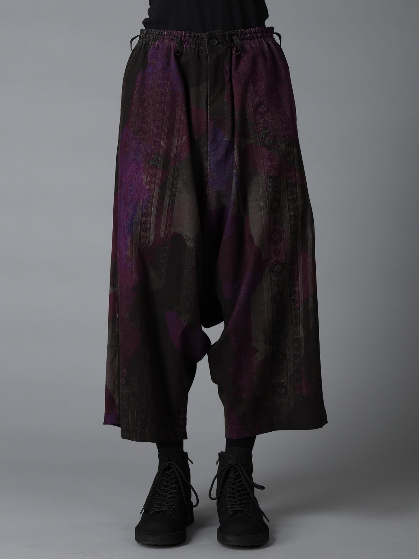 NARROW RIB CORDUROY SAROUEL PANTS