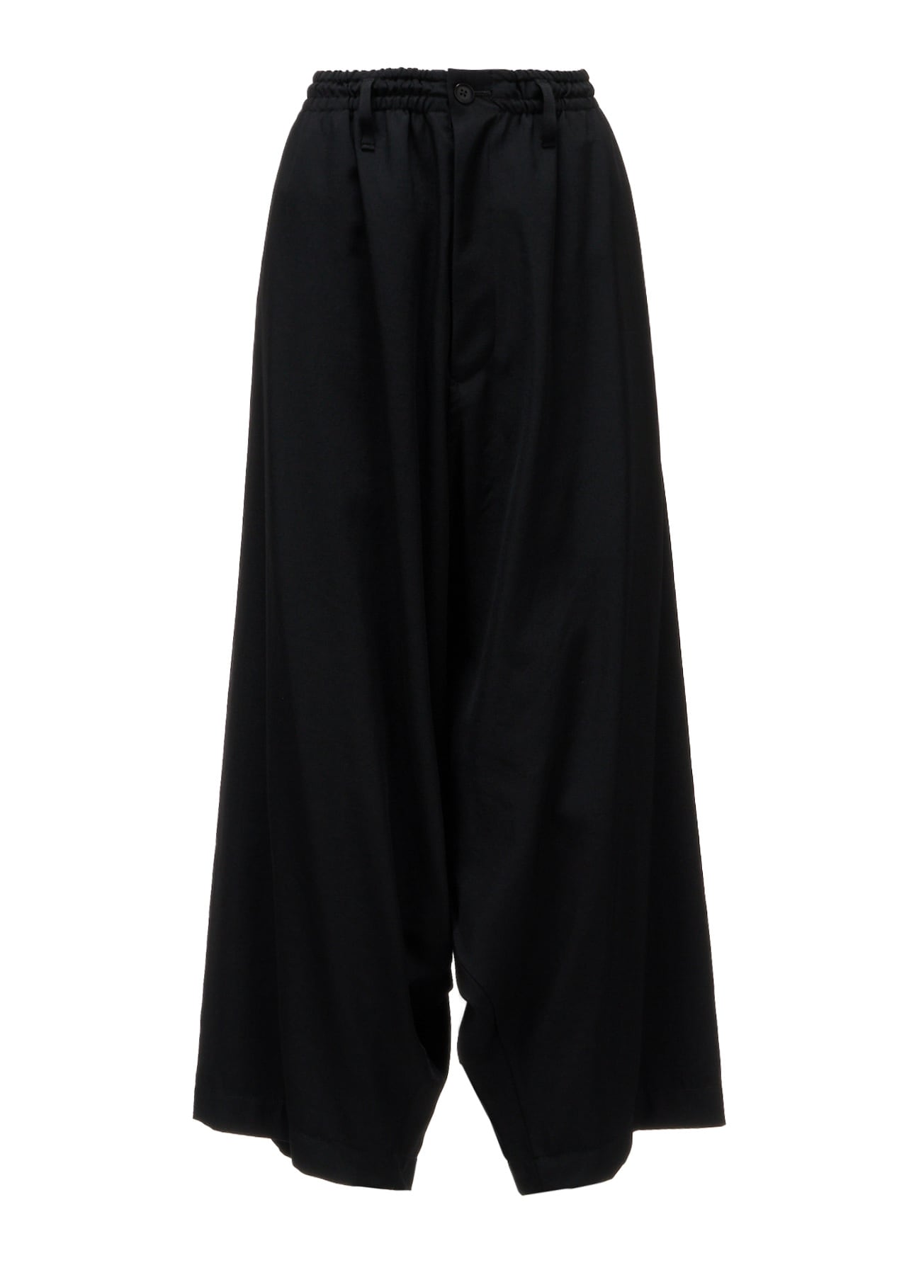 WOOL GABARDINE SAROUEL PANTS