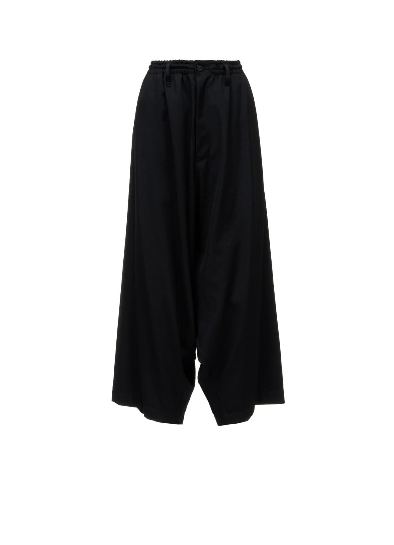 WOOL GABARDINE SAROUEL PANTS