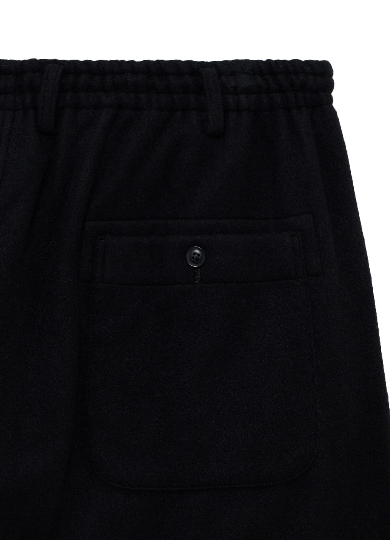 MELTON WOOL SAROUEL PANTS