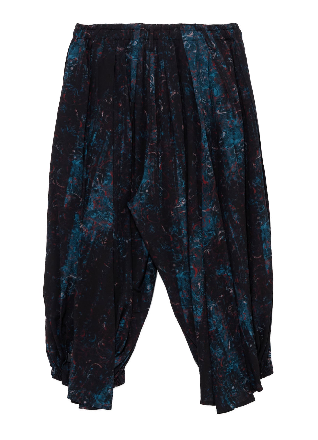 RAYON PAISLEY BALLOON CROW PANTS