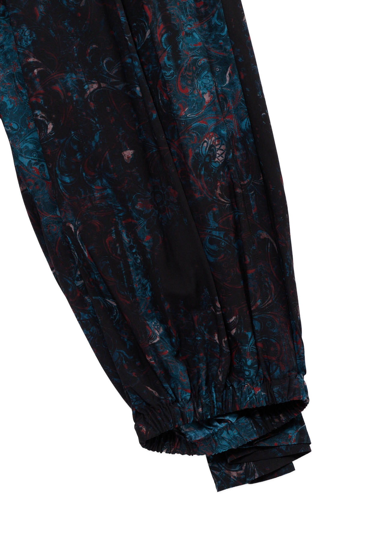 RAYON PAISLEY BALLOON CROW PANTS